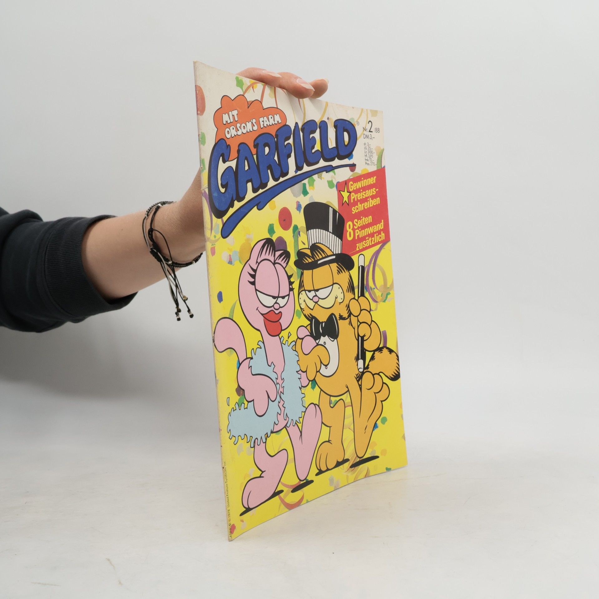 Jim Davis Garfield Nr. 2/88