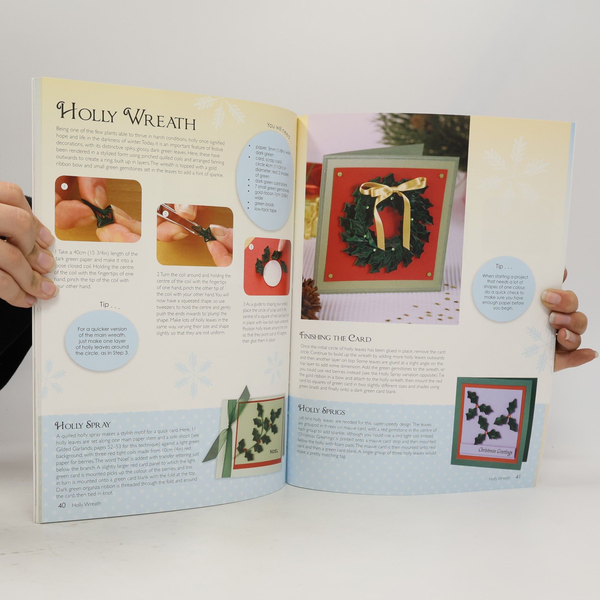 Elizabeth Moad Christmas Quilling