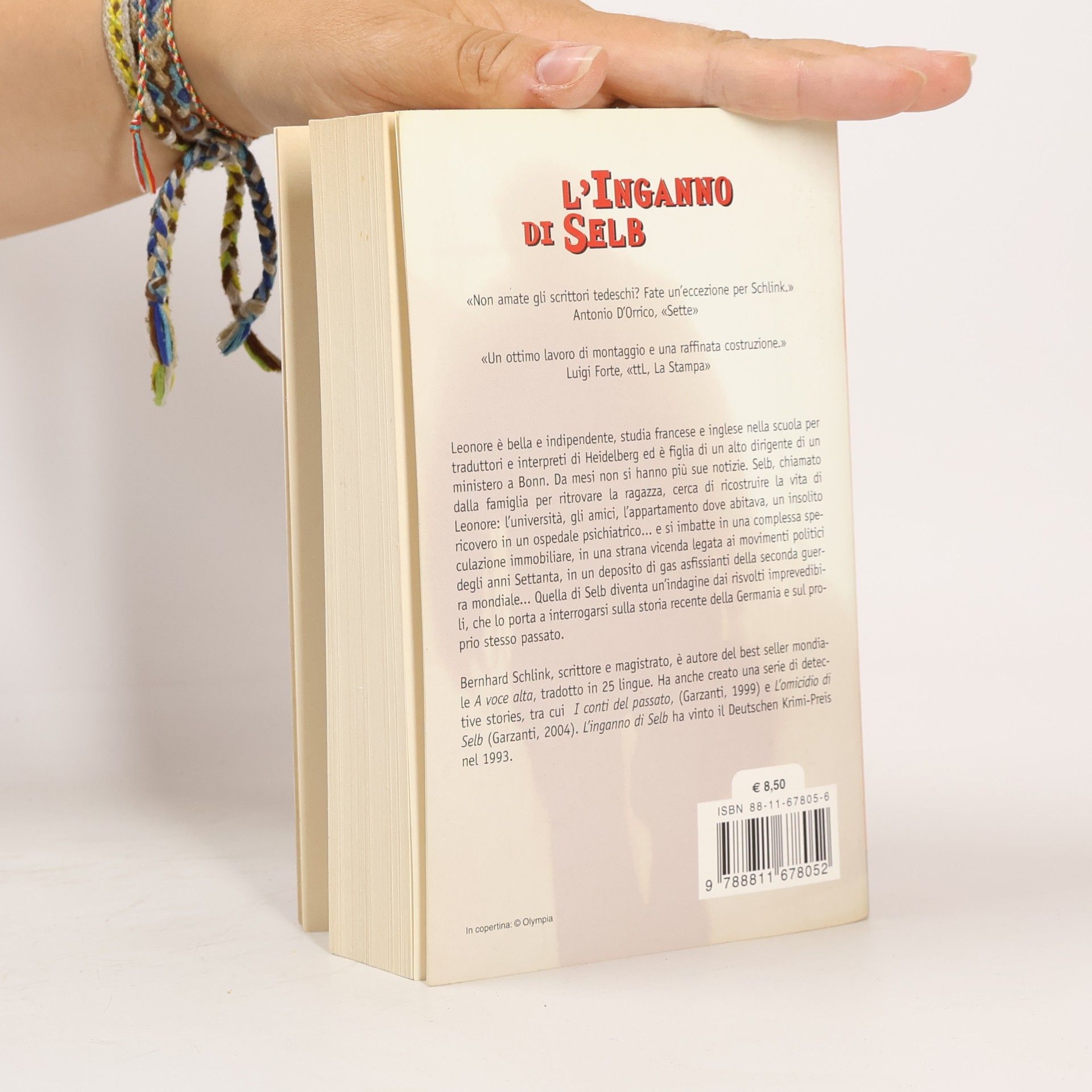 Bernhard Schlink Gli elefanti. Thriller: L'inganno di Selb