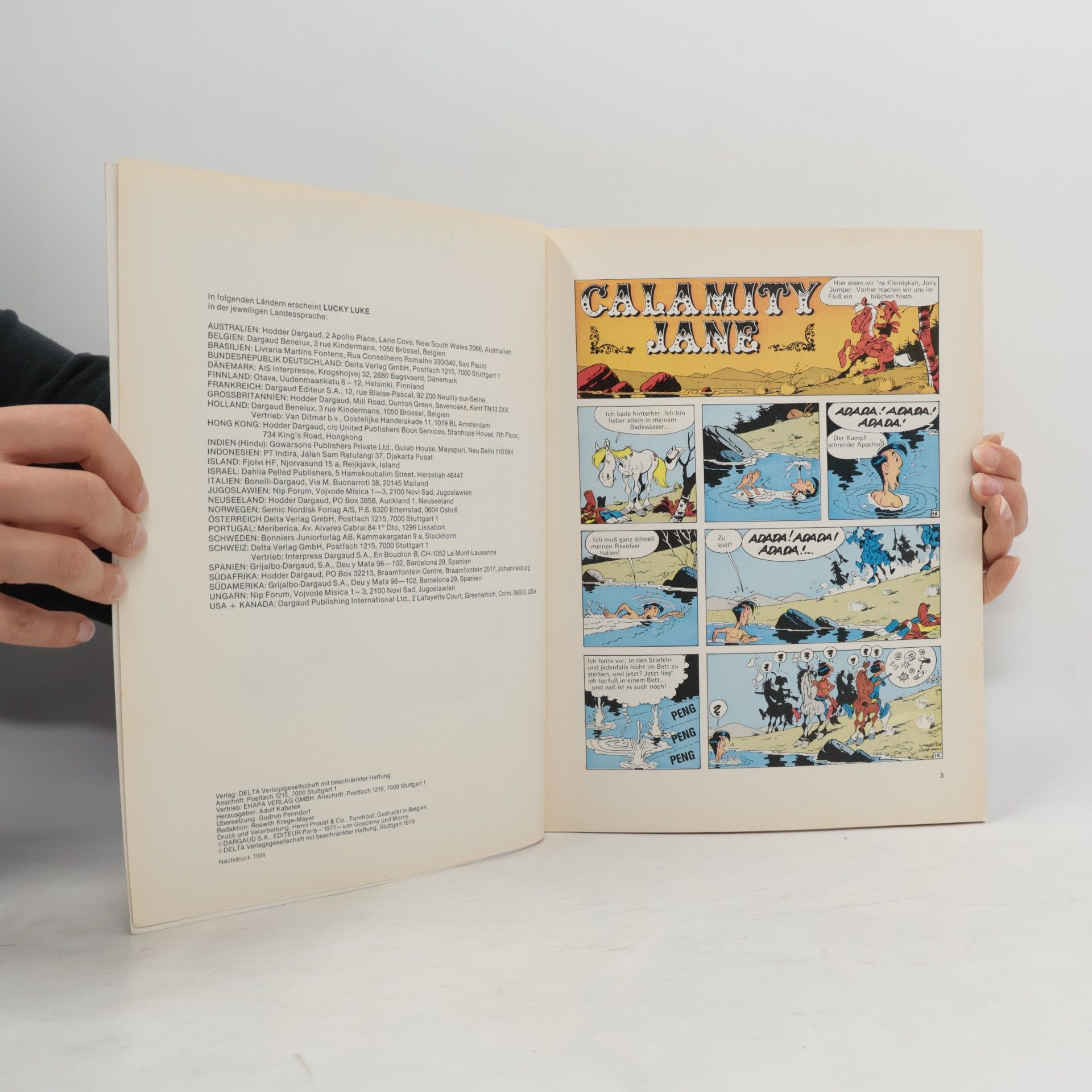René Goscinny Lucky Luke. Band 22. Galamity Jane