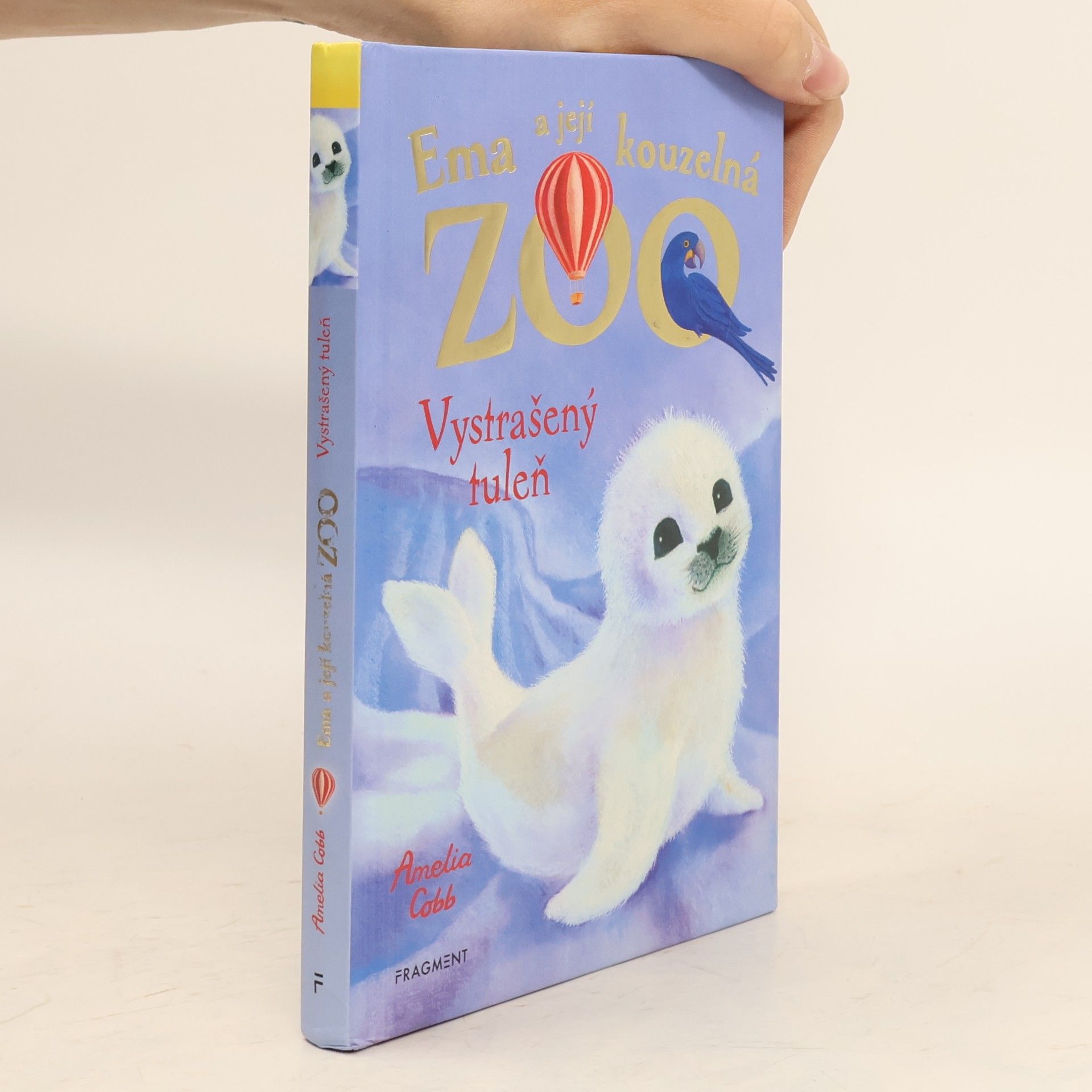 Amelia Cobb Ema a její kouzelná zoo. Vystrašený tuleň