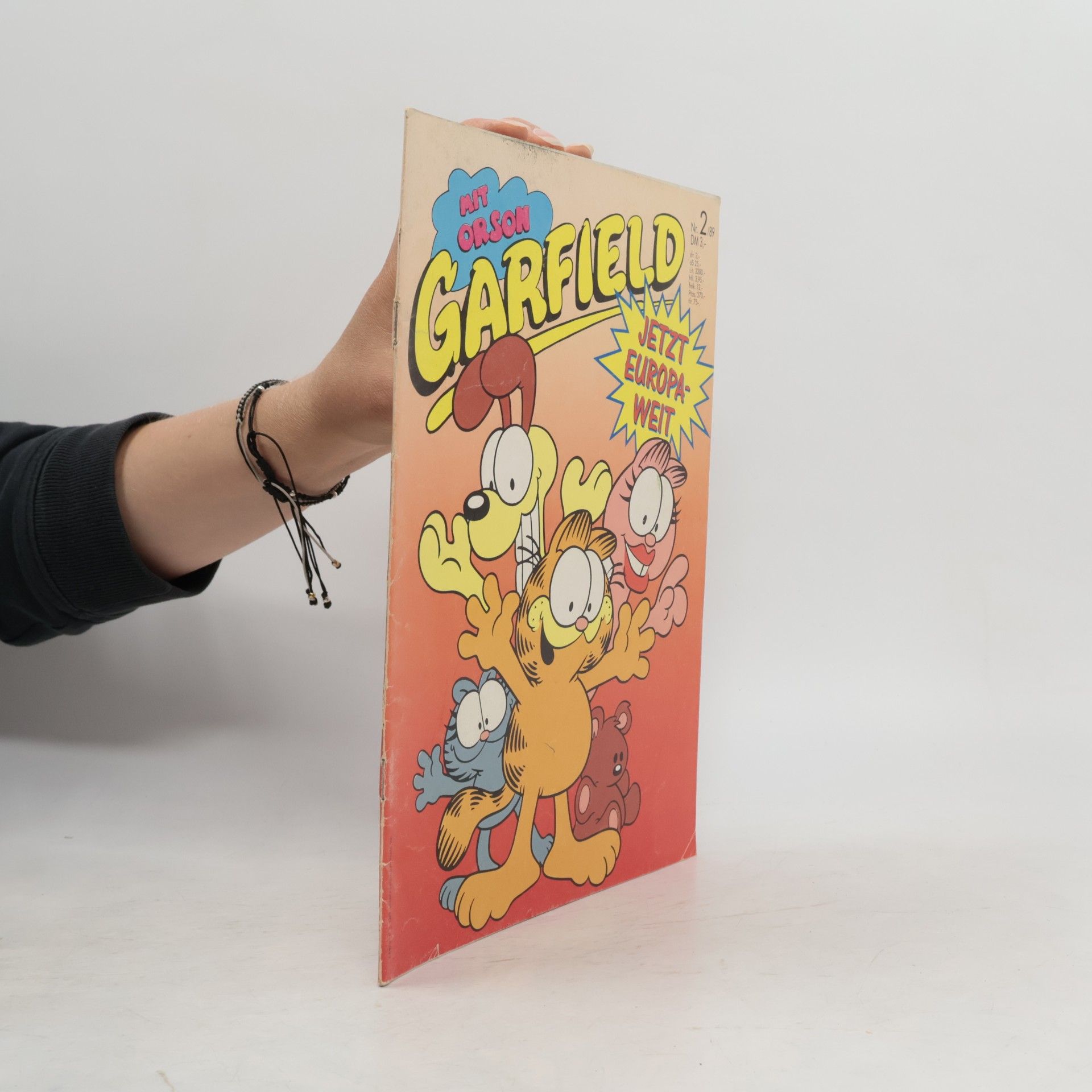 Jim Davis Garfield 2/1989