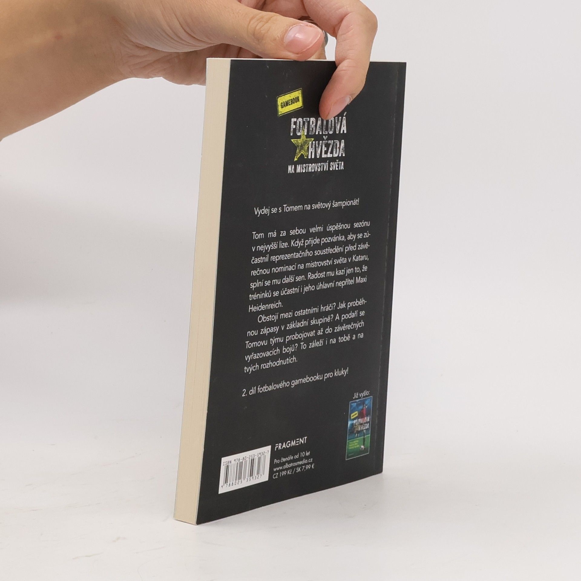 Fabian Lenk Fotbalová hvězda na mistrovství světa – gamebook