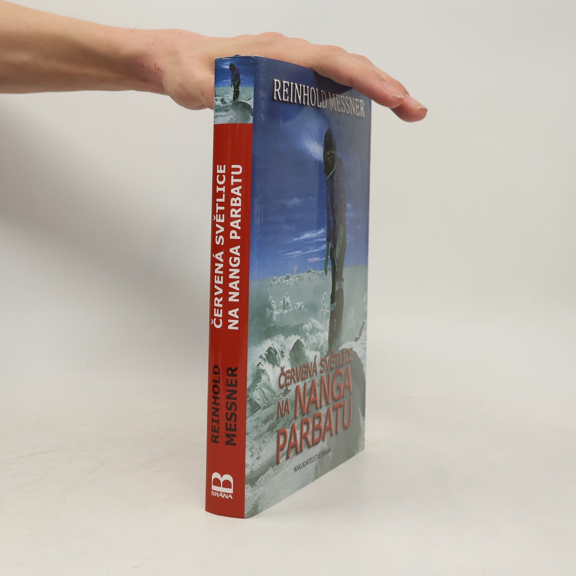 Reinhold Messner Červená světlice na Nanga Parbatu