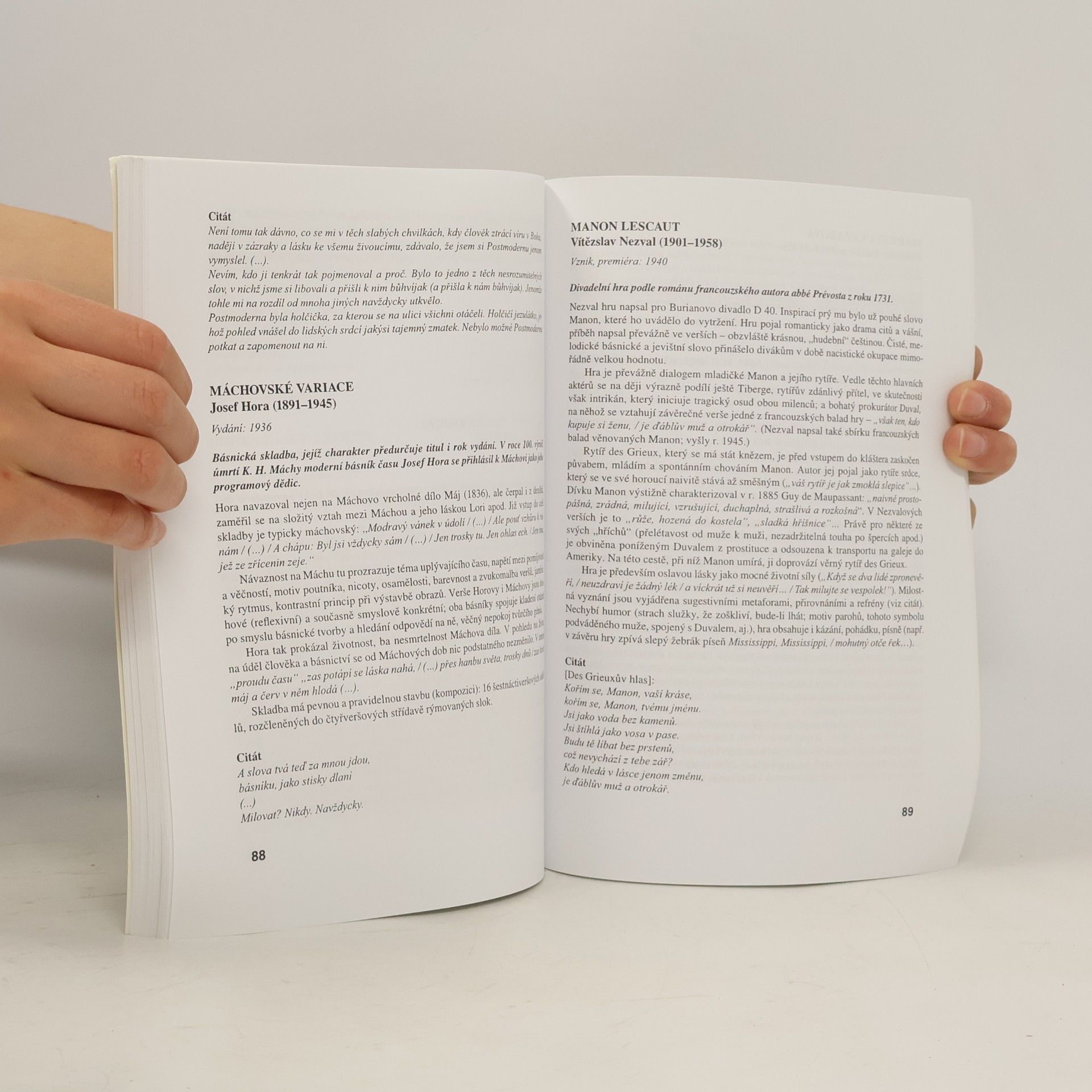 Bohuslav Hoffmann Slovník vybraných děl české literatury