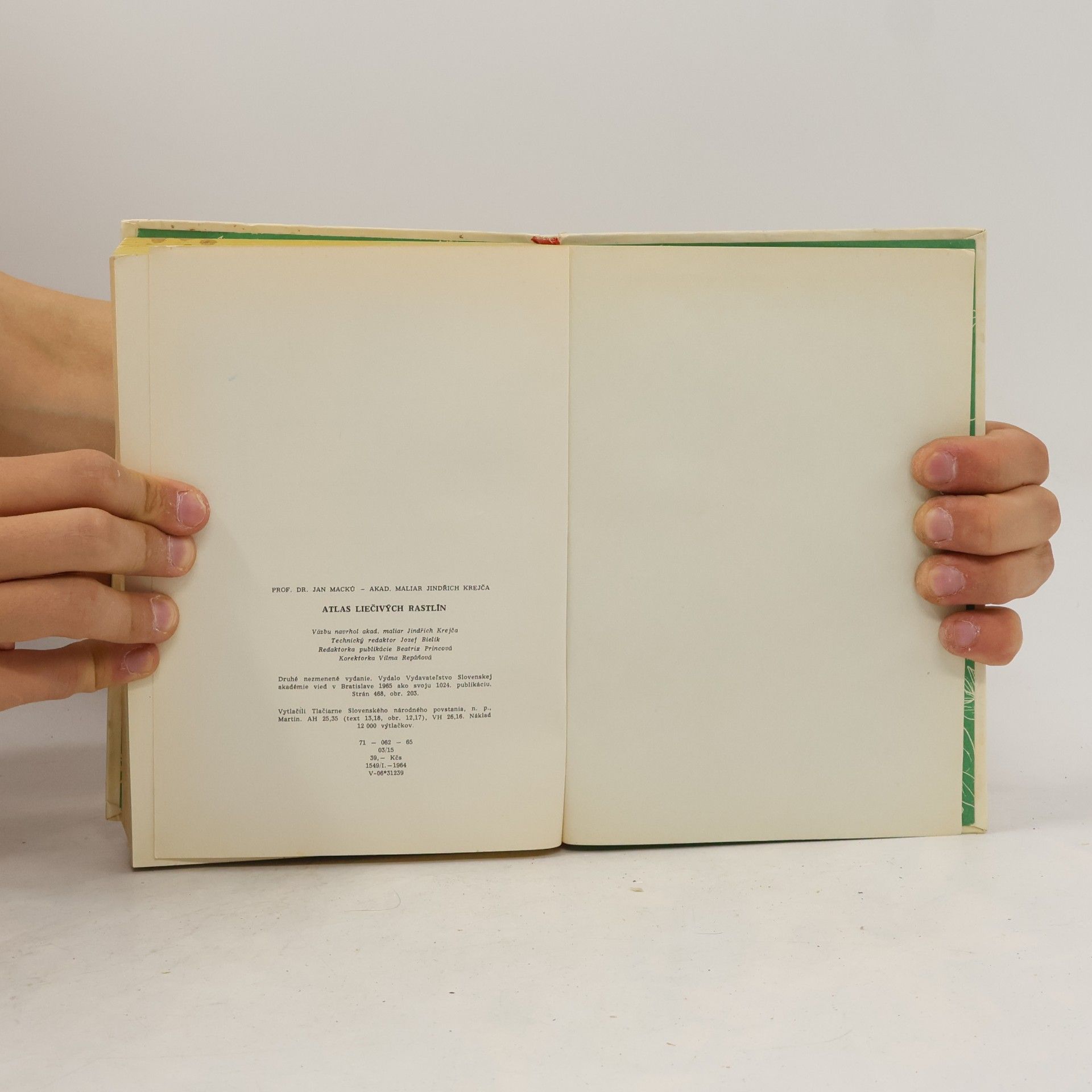 Jan Macků Atlas liečivych rastlín