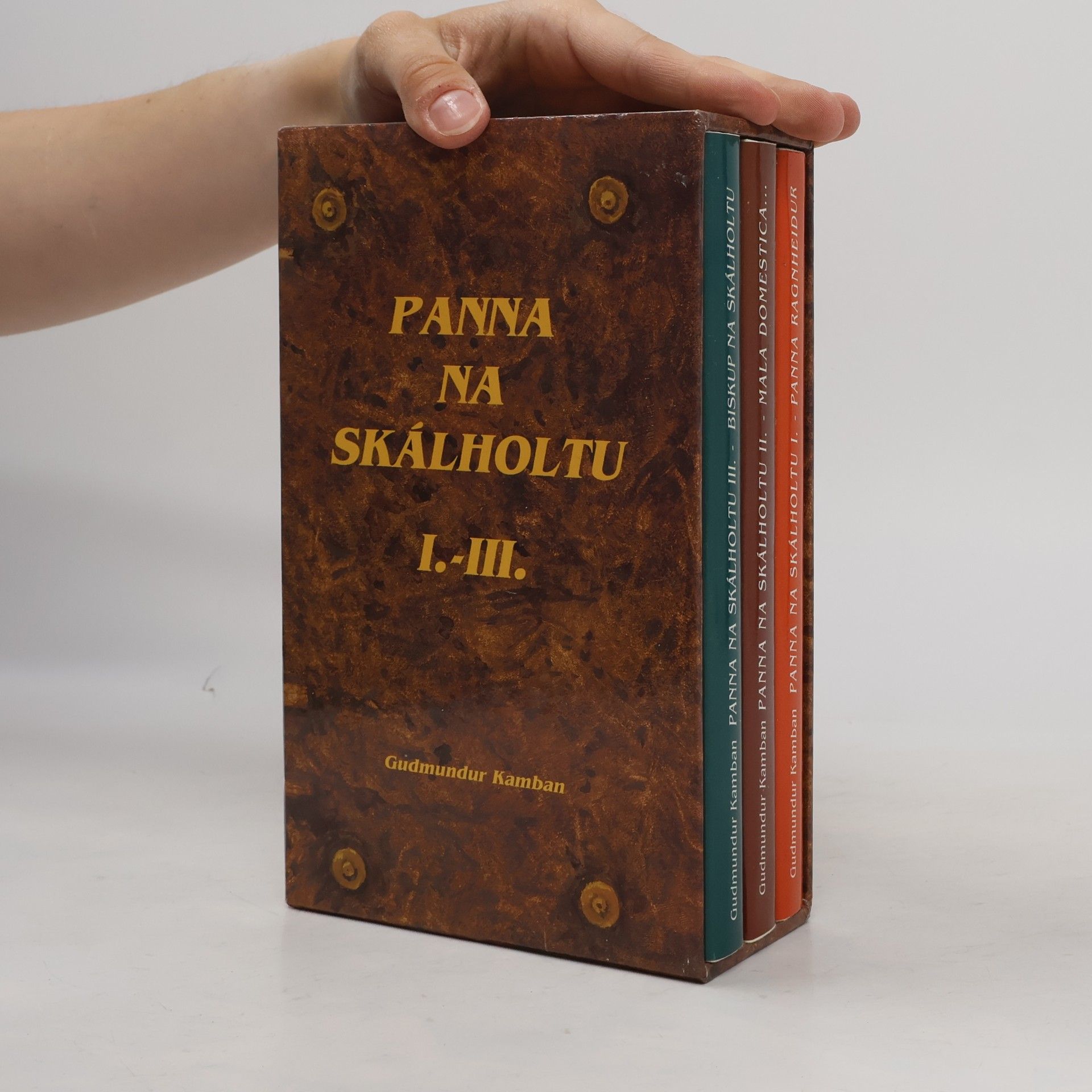 Guðmundur Kamban Panna na Skálholtu I.-III.