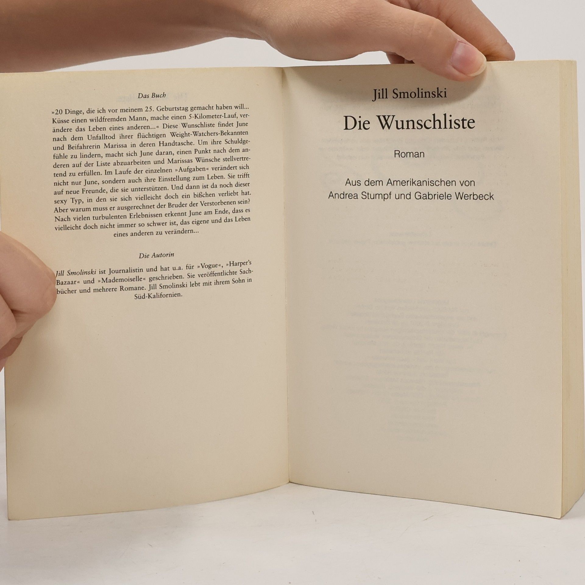 Jill Smolinski Die Wunschliste