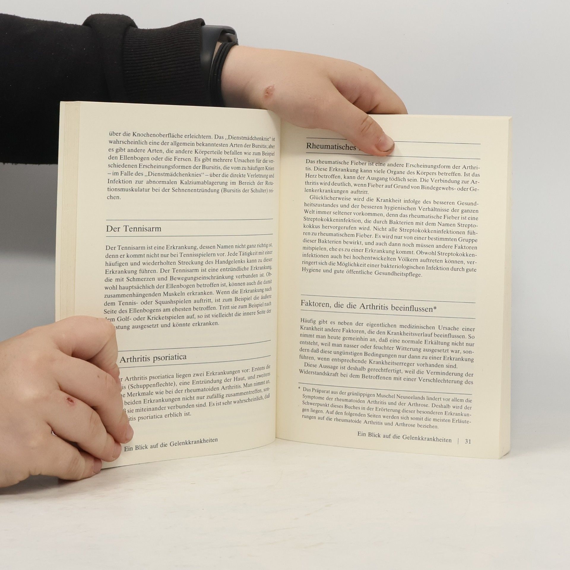 John E. Croft Heilkraft aus dem Meer, Arthritis, Arthrose, Rheuma