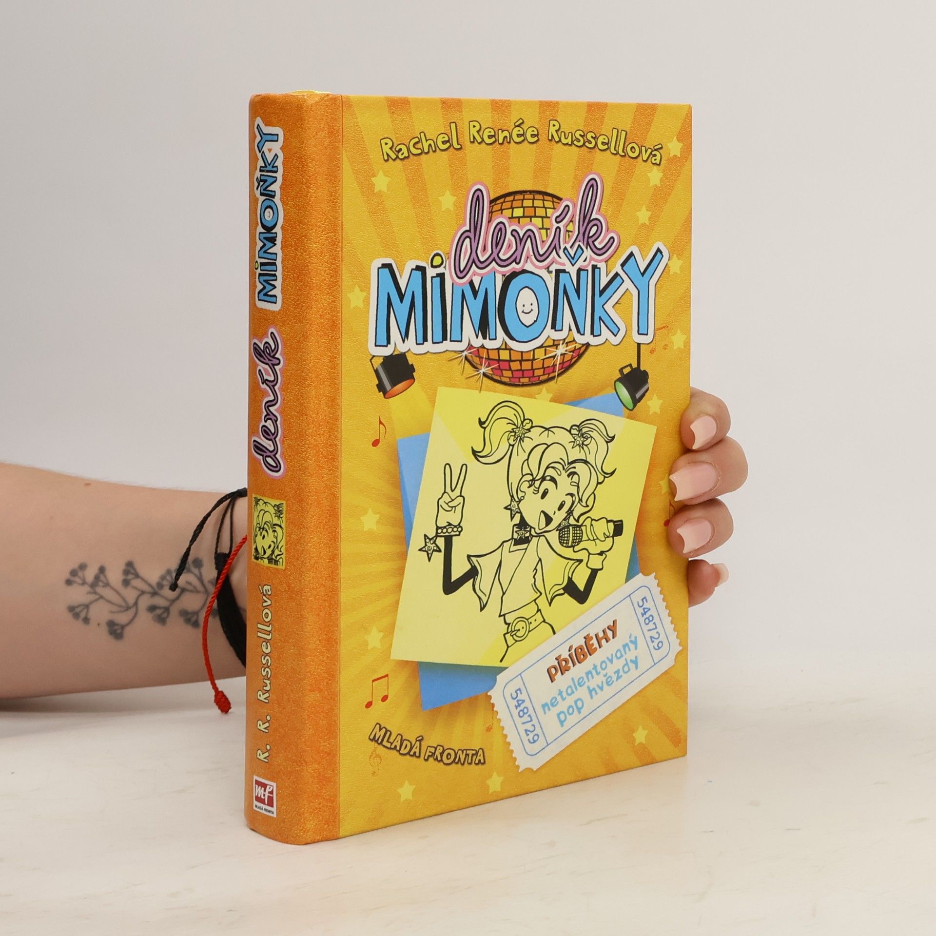 Rachel Renee Russell Deník mimoňky 3. Příběhy netalentovaný pop hvězdy
