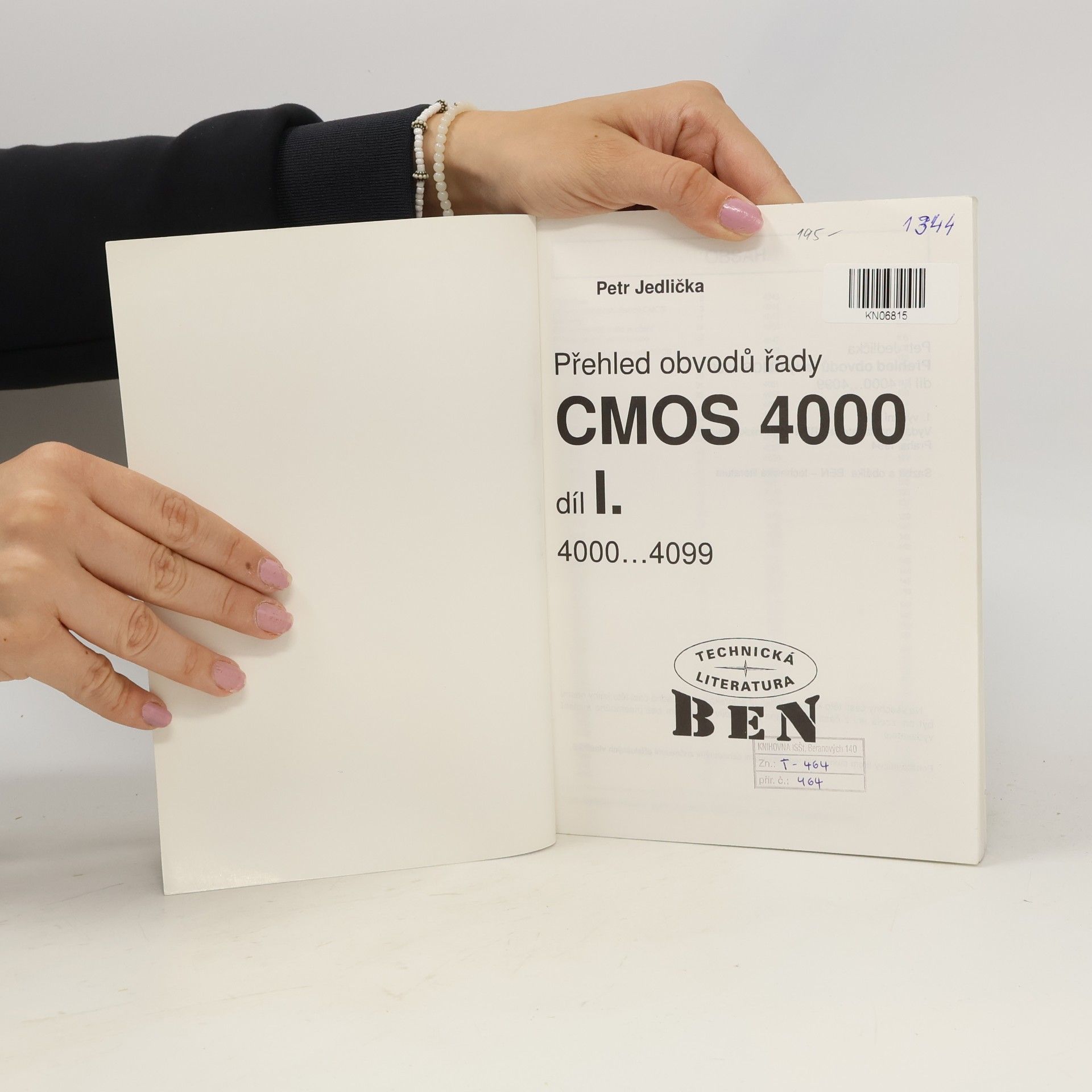 Petr Jedlička Přehled obvodů řady CMOS 4000, díl I