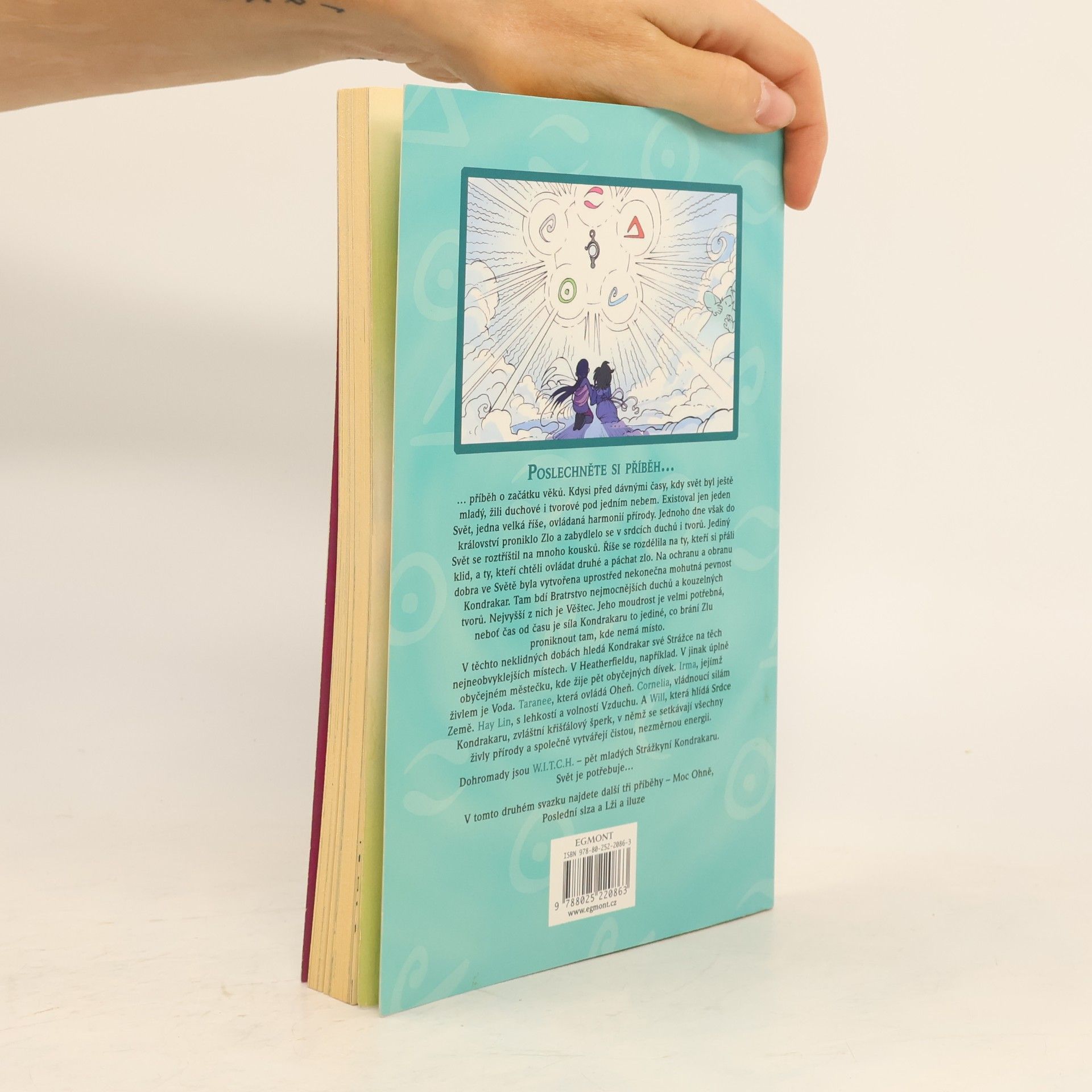 Elisabetta Gnone Čarodějky W.I.T.C.H. komiks 4-6