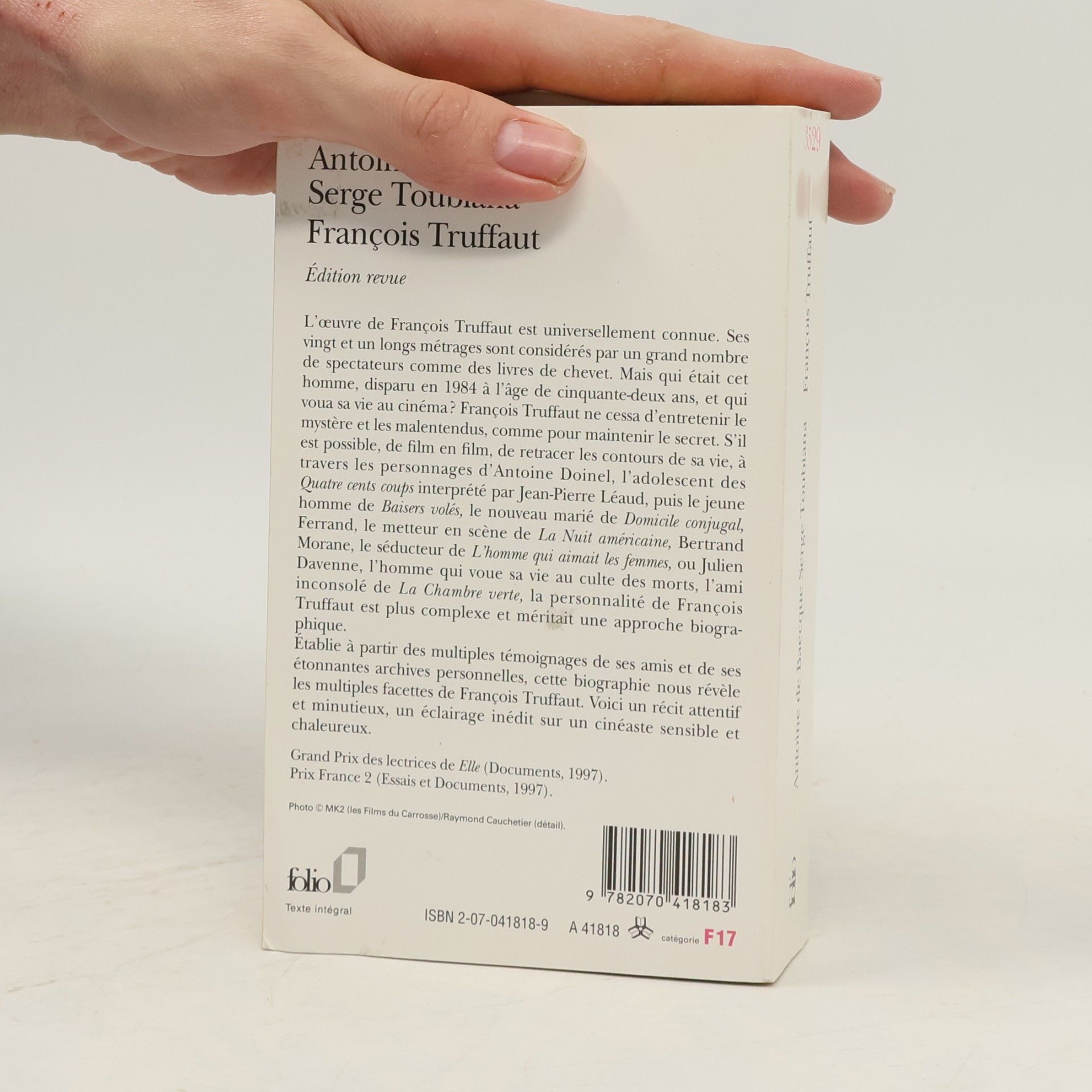 Antoine de Baecque Folio: François Truffaut