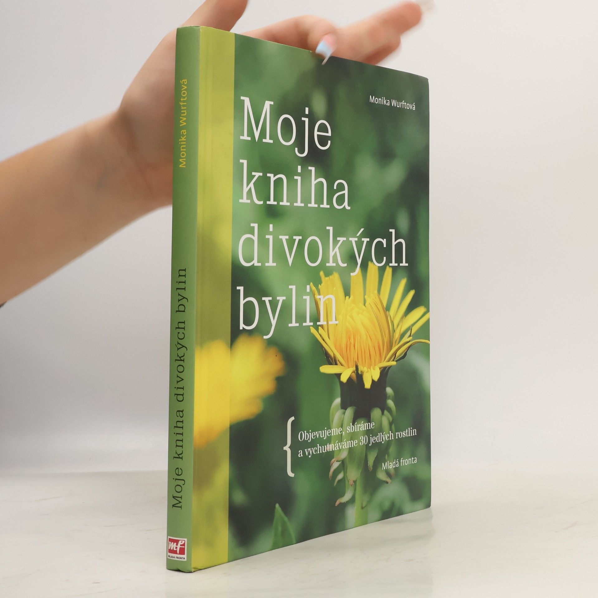 Monika Wurft Moje kniha divokých bylin: Objevujeme, sbíráme a vychutnáváme 30 jedlých rostlin