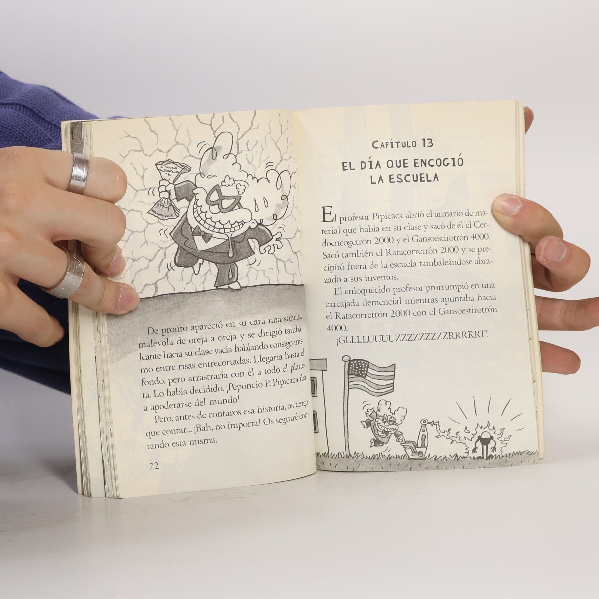 Dav Pilkey El Capitán Calzoncillos y el perverso plan del profesor Pipicaca