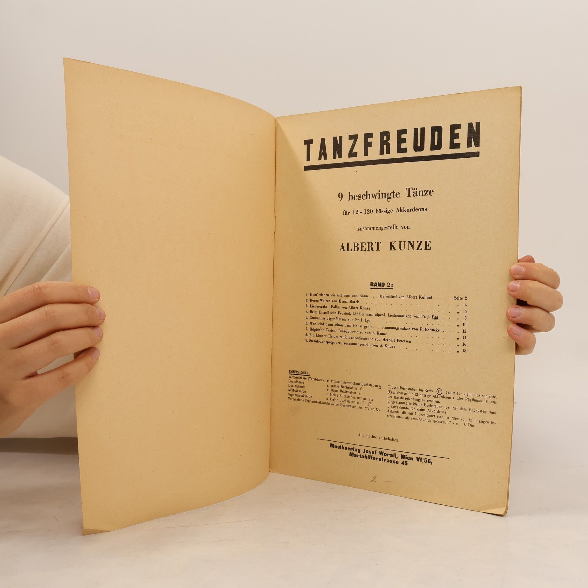 Albert Kunze Tanzfreuden