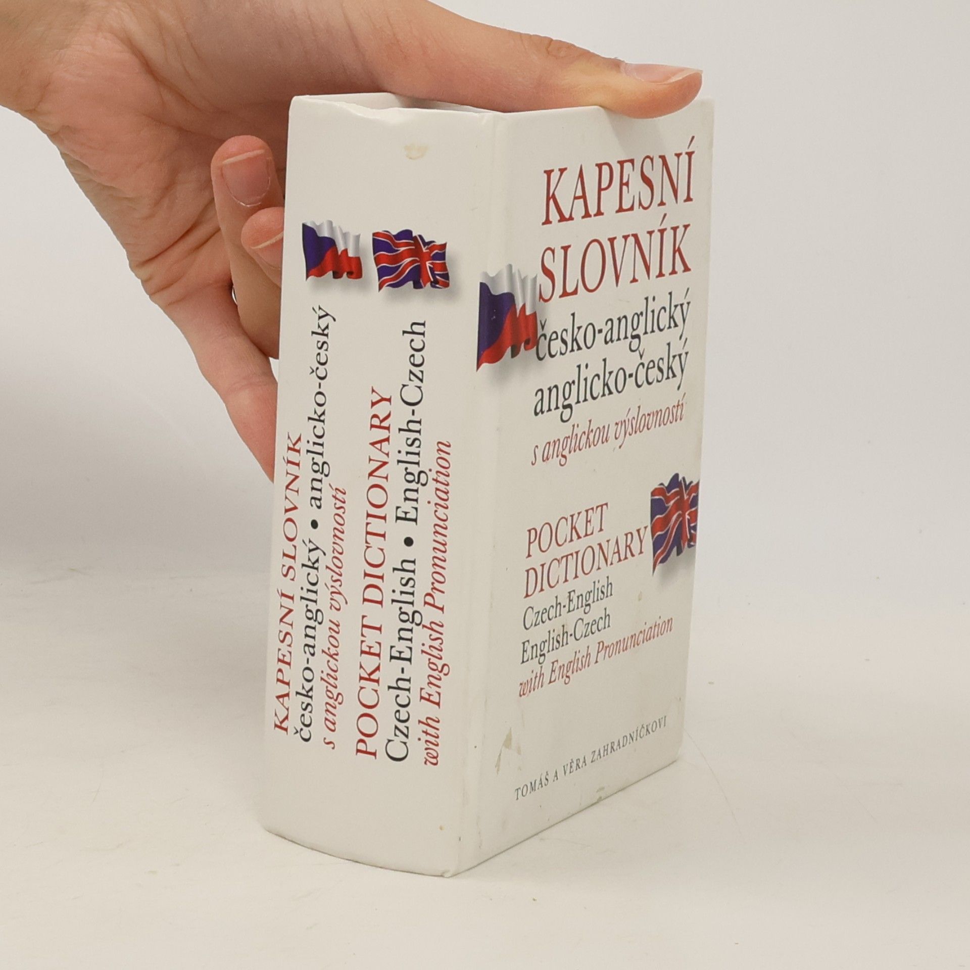 Věra Zahradníčková Kapesní slovník česko-anglický, anglicko český