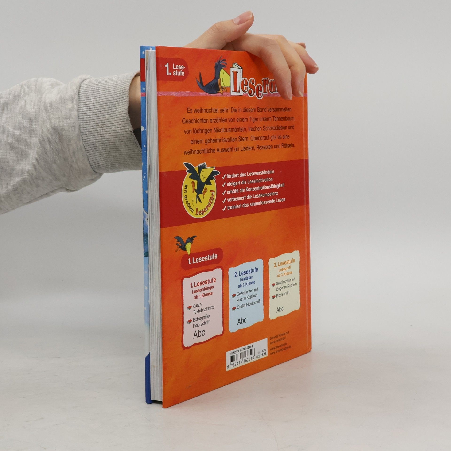 Lila L. Leiber Das große Weihnachtsgeschichtenbuch für Erstleser