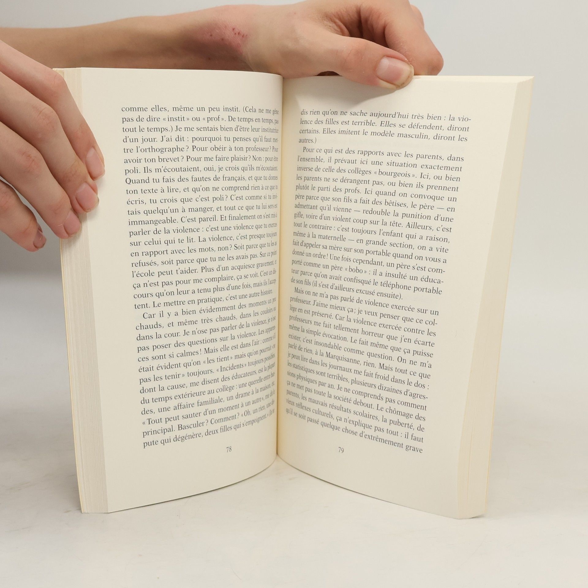 Danièle Sallenaveová "Nous, on n'aime pas lire"