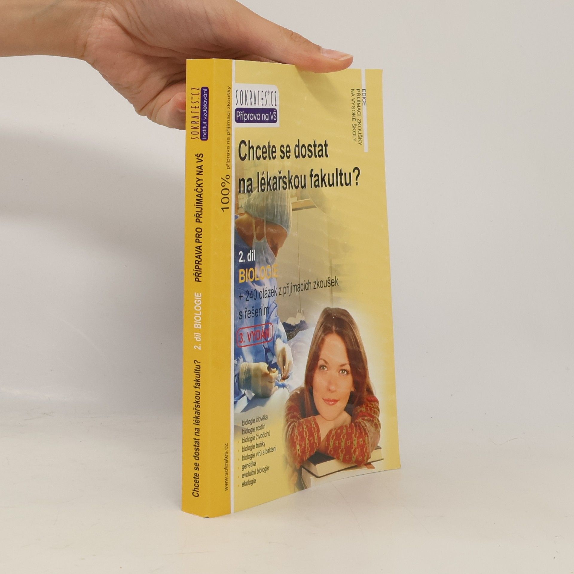 Jan Nejedlík Chcete se dostat na lékařskou fakultu? 2. díl, Biologie