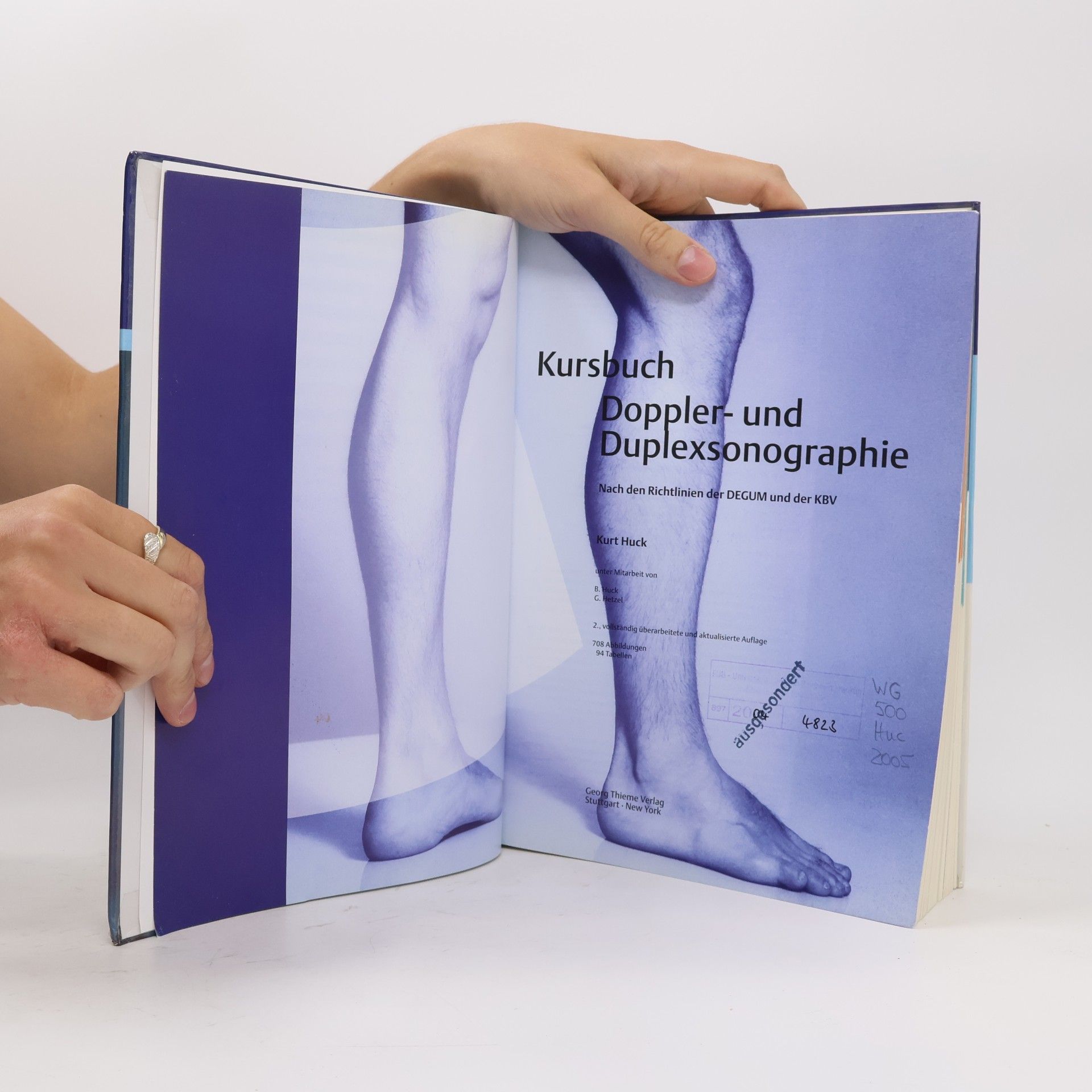Kurt Huck Kursbuch Doppler- und Duplexsonographie
