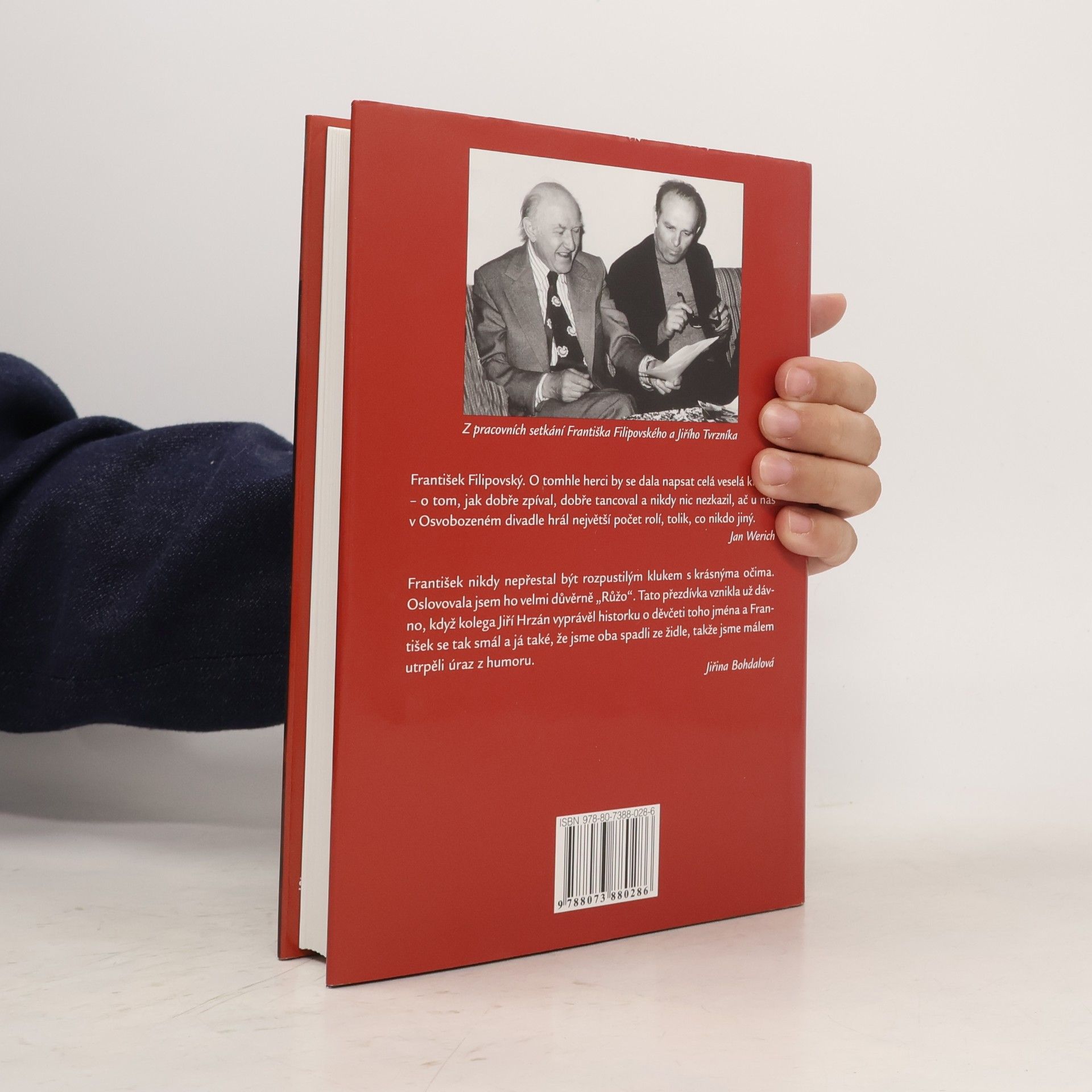 Jiří Tvrzník Komik se vrací : ze vzpomínek Františka Filipovského