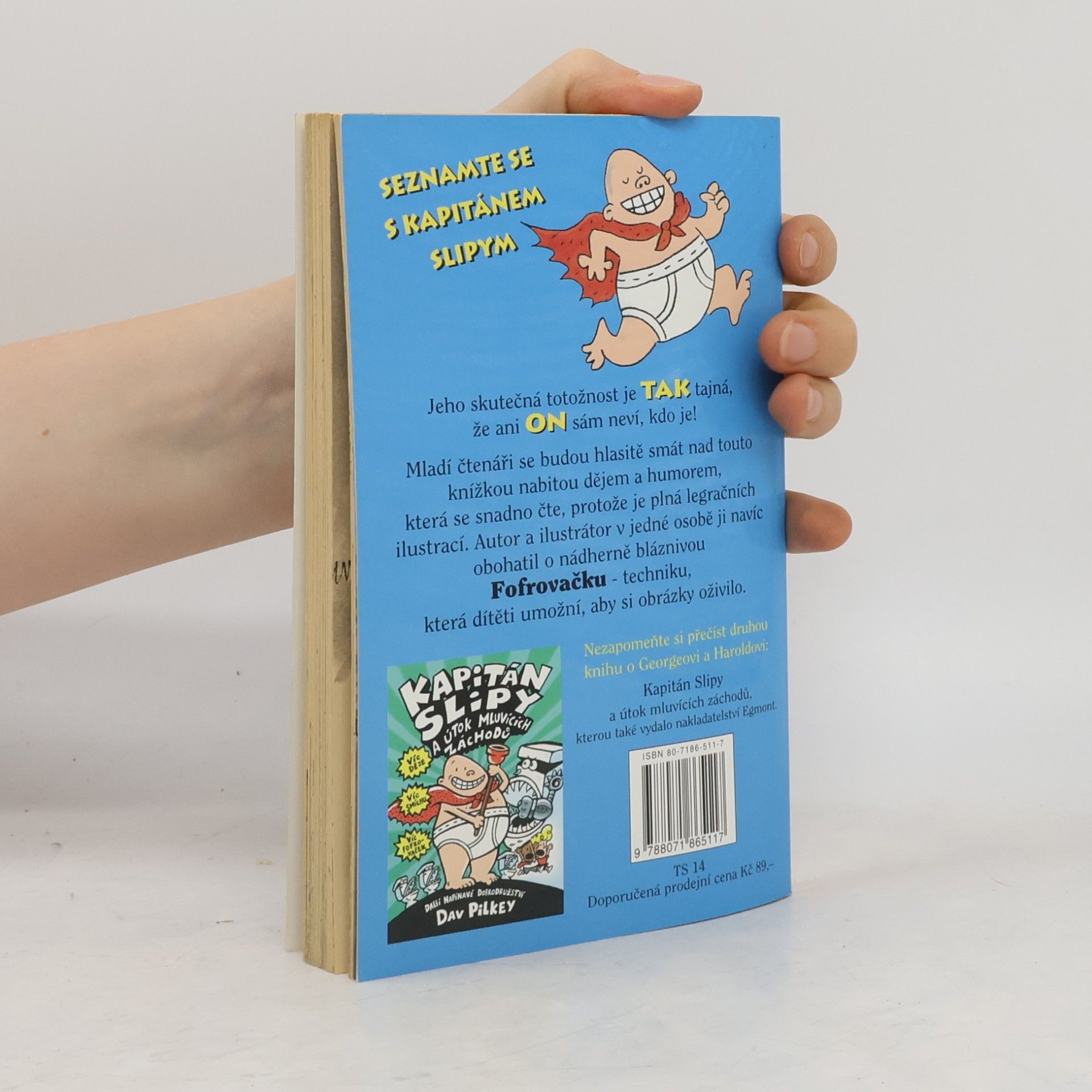 Dav Pilkey Dobrodružství kapitána Slipyho