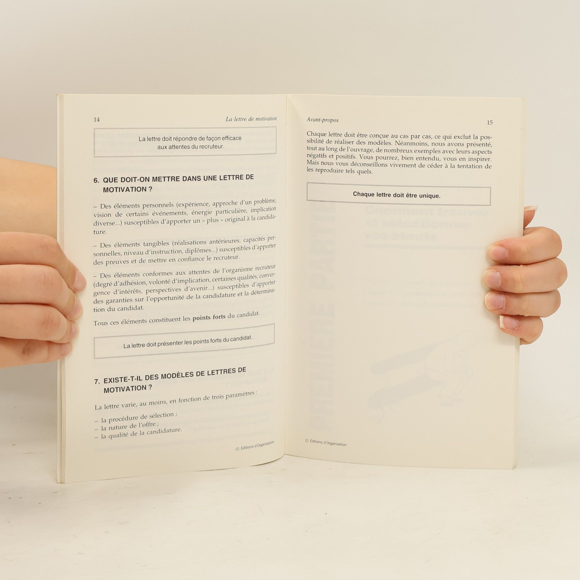 Patrick de Sainte-Lorette La Lettre de motivation. 3ème édition