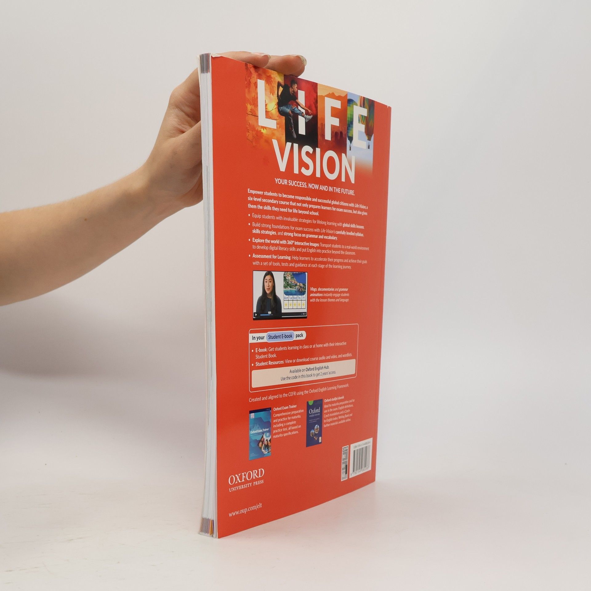 Jane Hudson Life vision A2/B. Maturita Student Book