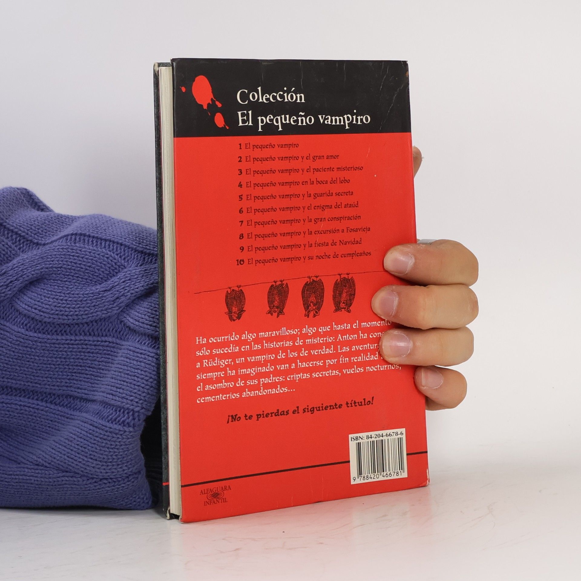 Angela Sommer Bodenburg Alfaguara Infantil - 1: El Pequeño Vampiro