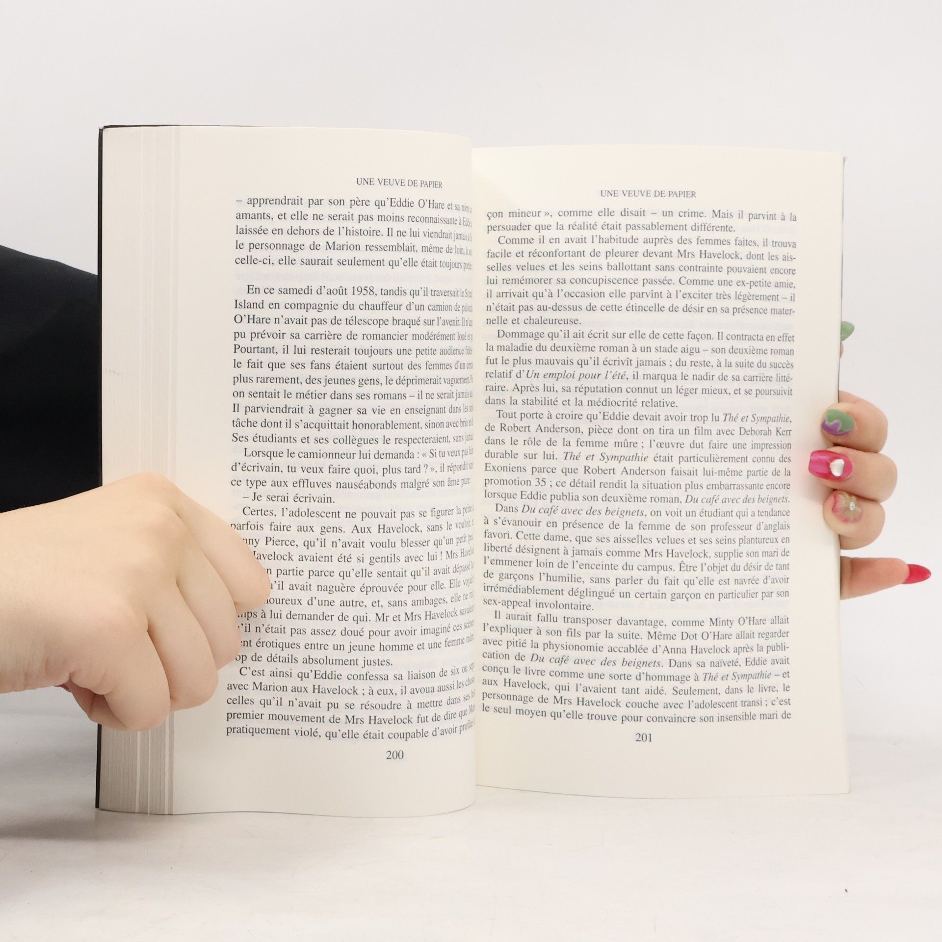 John Irving Une veuve de papier