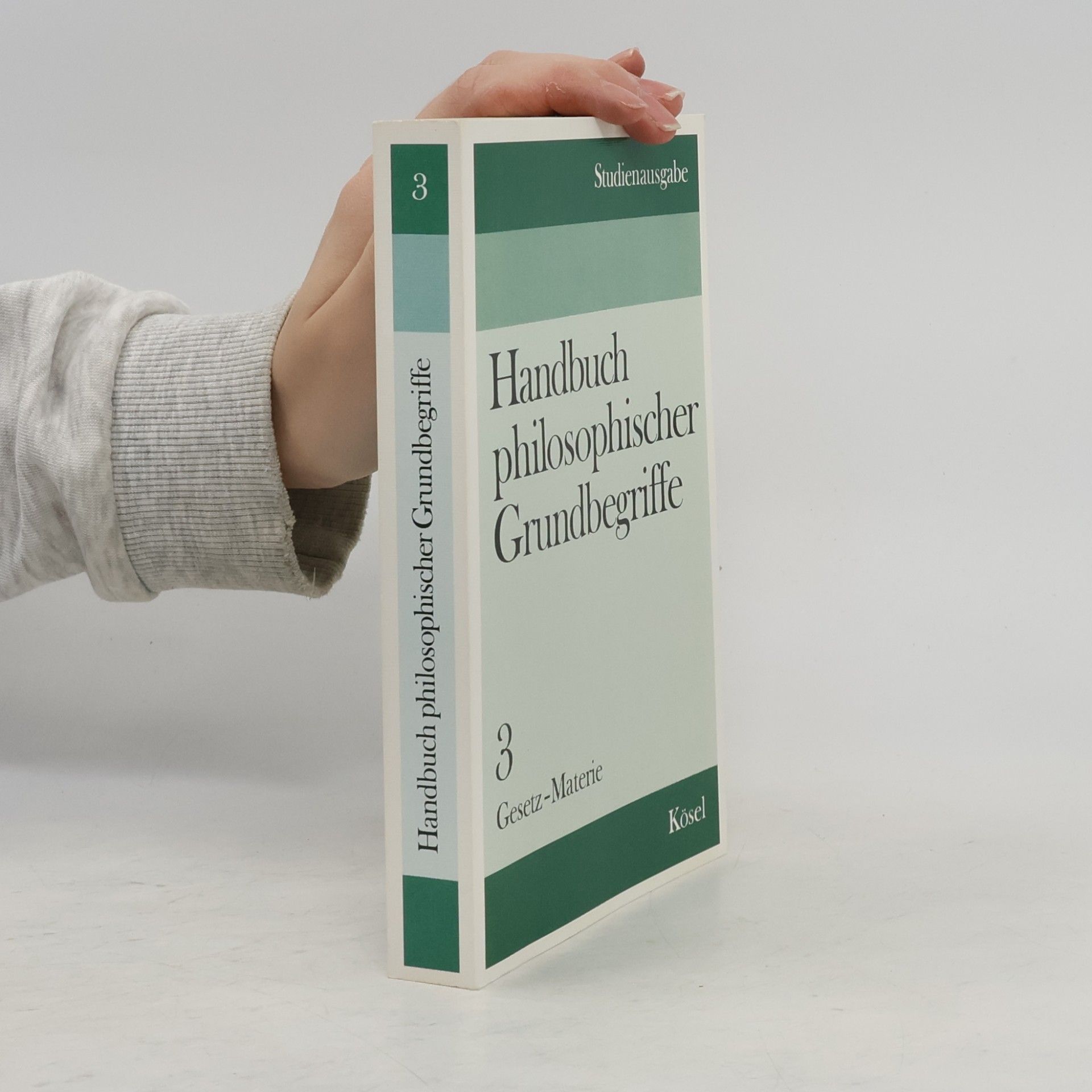 Hermann Krings Handbuch philosophischer Grundbegriffe