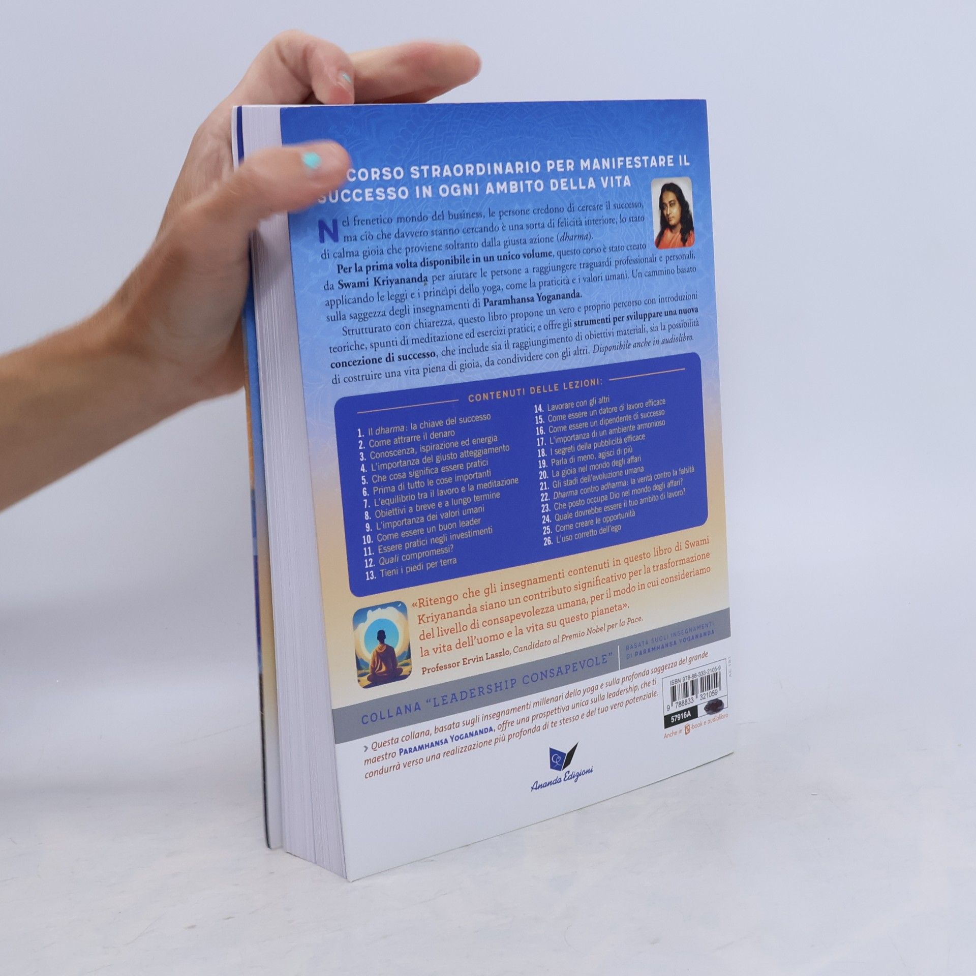 Swami Kriyananda Leadership consapevole: La via al successo con i principi dello yoga