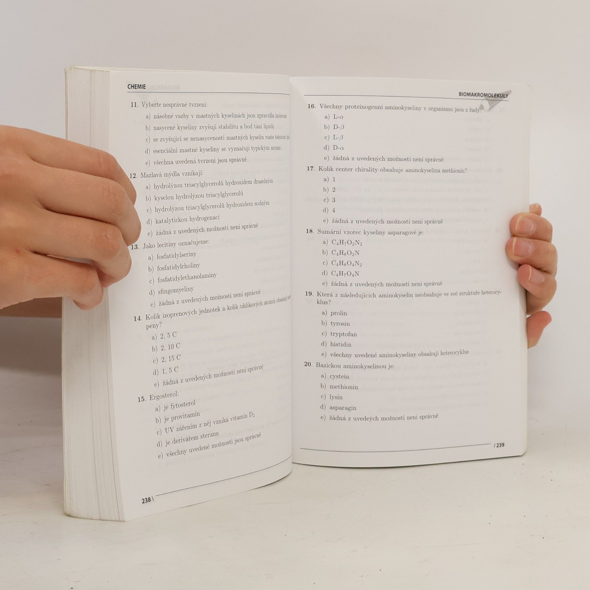 Tomáš Paseka Testy na lékařské fakulty - biologie, chemie, fyzika