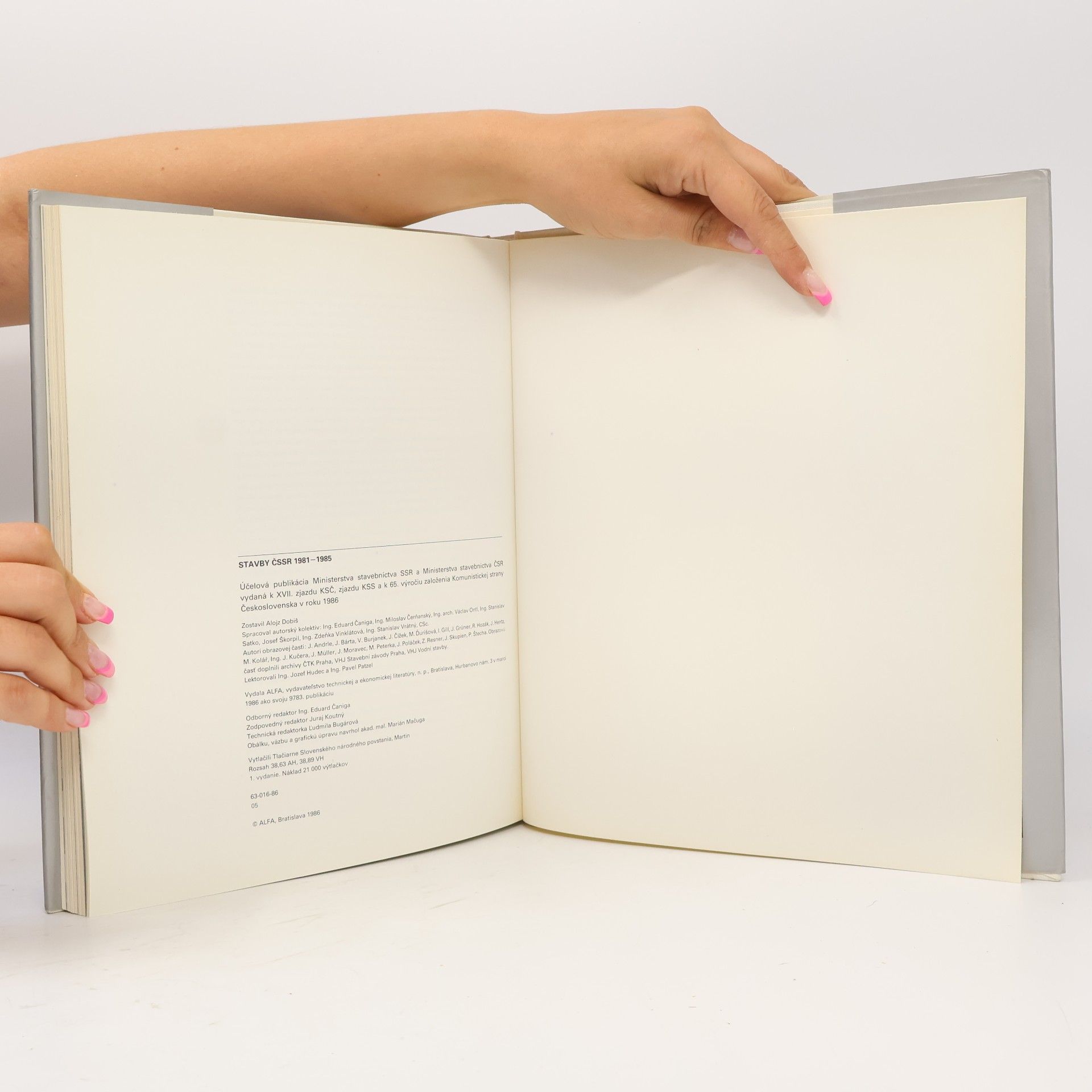 Autorenkollektiv Stavby ČSSR 1981-1985