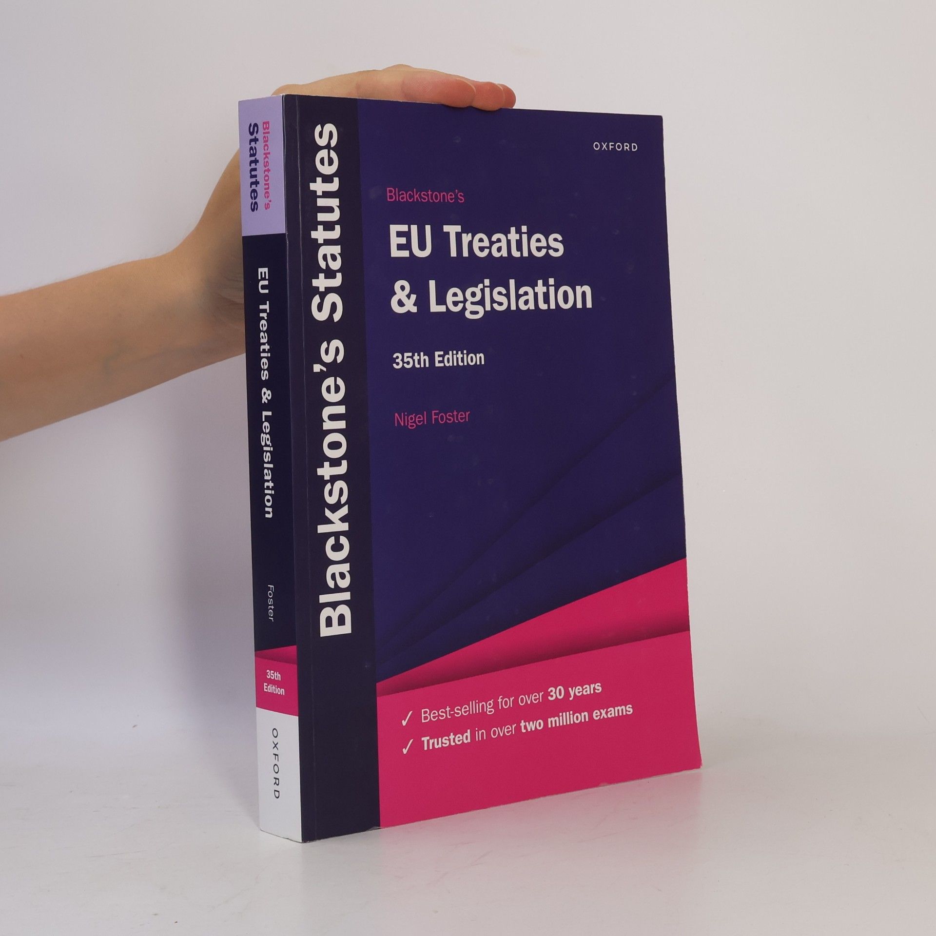 Nigel Foster Blackstone's EU Treaties & Legislation
