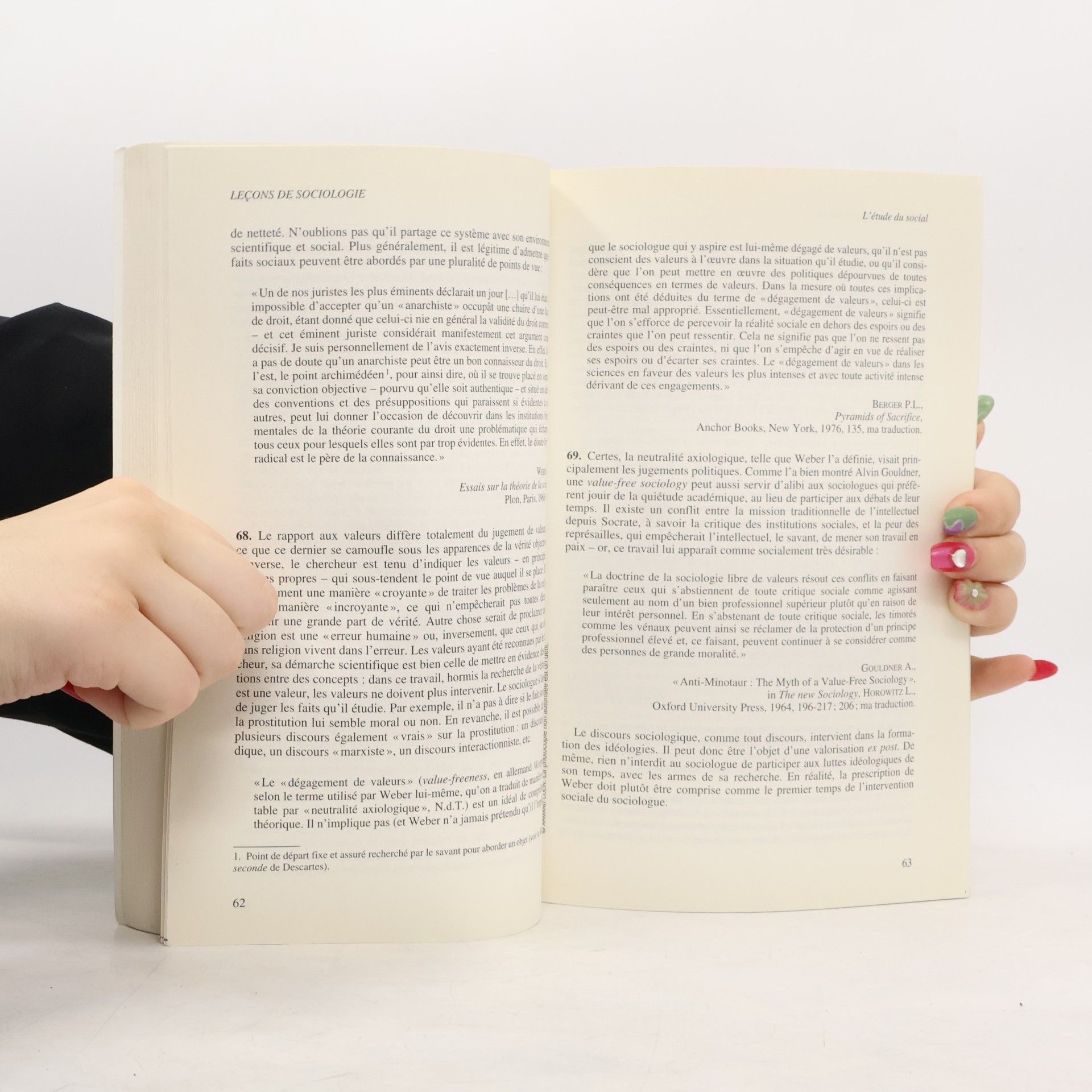 Claude Javeau Leçons de sociologie