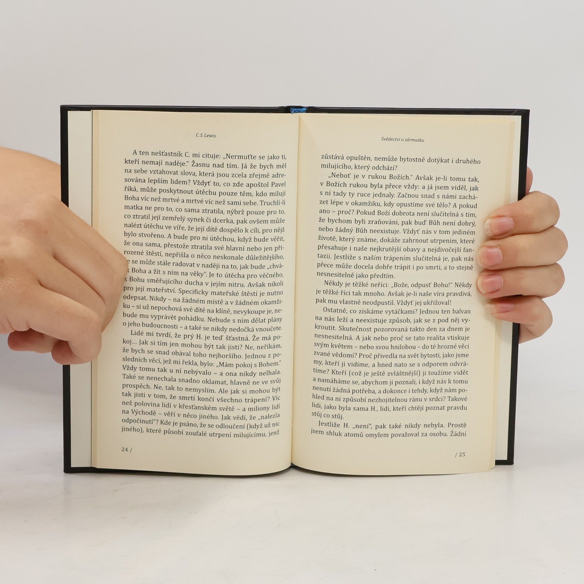 C. S. Lewis Svědectví o zármutku