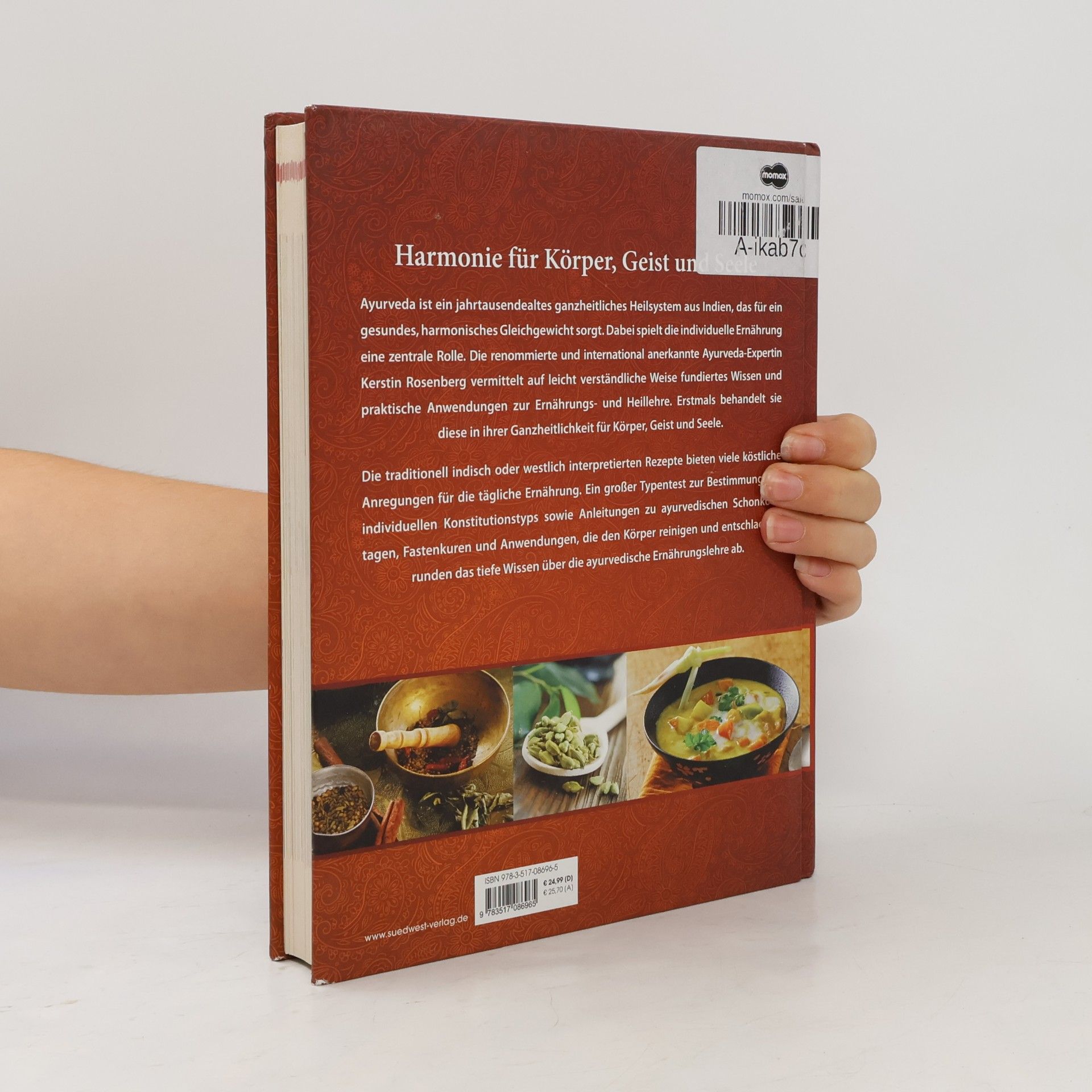 Kerstin Rosenberg Die Ayurveda-Ernährung
