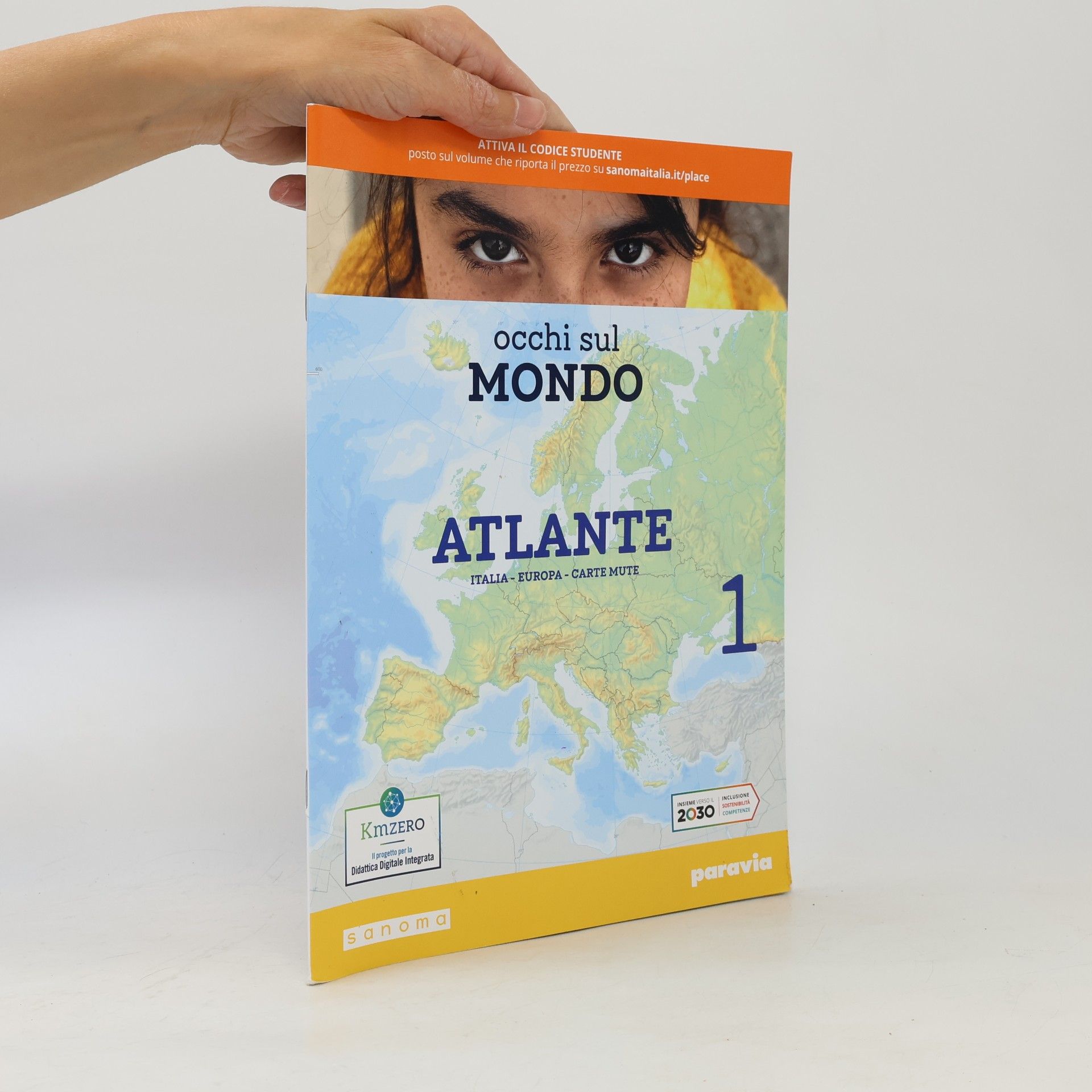 Collectif d'auteurs Atlante 1. Italia. Europa. Carte Mute