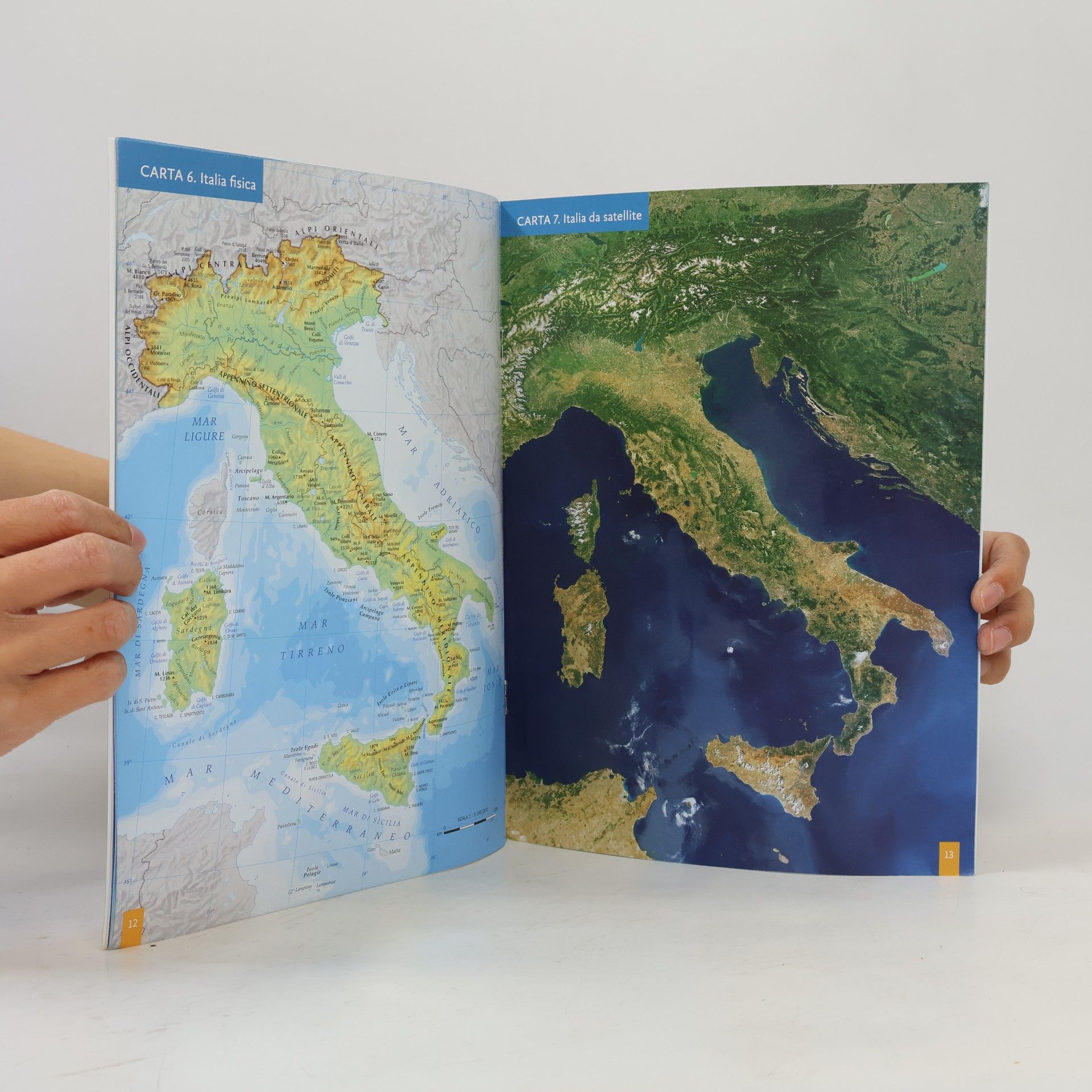Autorenkollektiv Atlante 1. Italia. Europa. Carte Mute