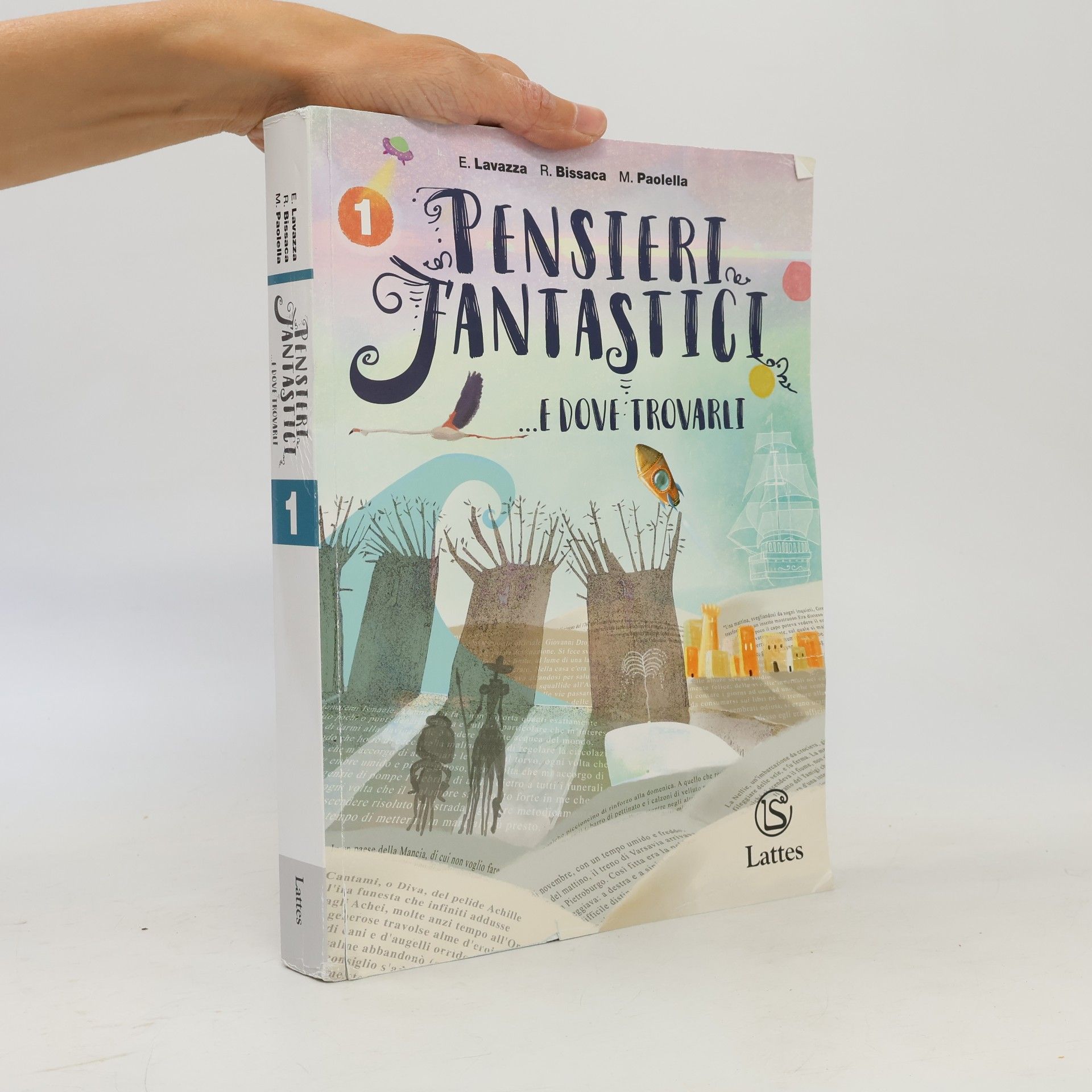 Enrica Lavazza  Pensieri fantastici... e dove trovarli. Per la Scuola media. Con e-book. Con espansione online. Con 2 Libro: Mito epica-Guida alla prova cbt 1