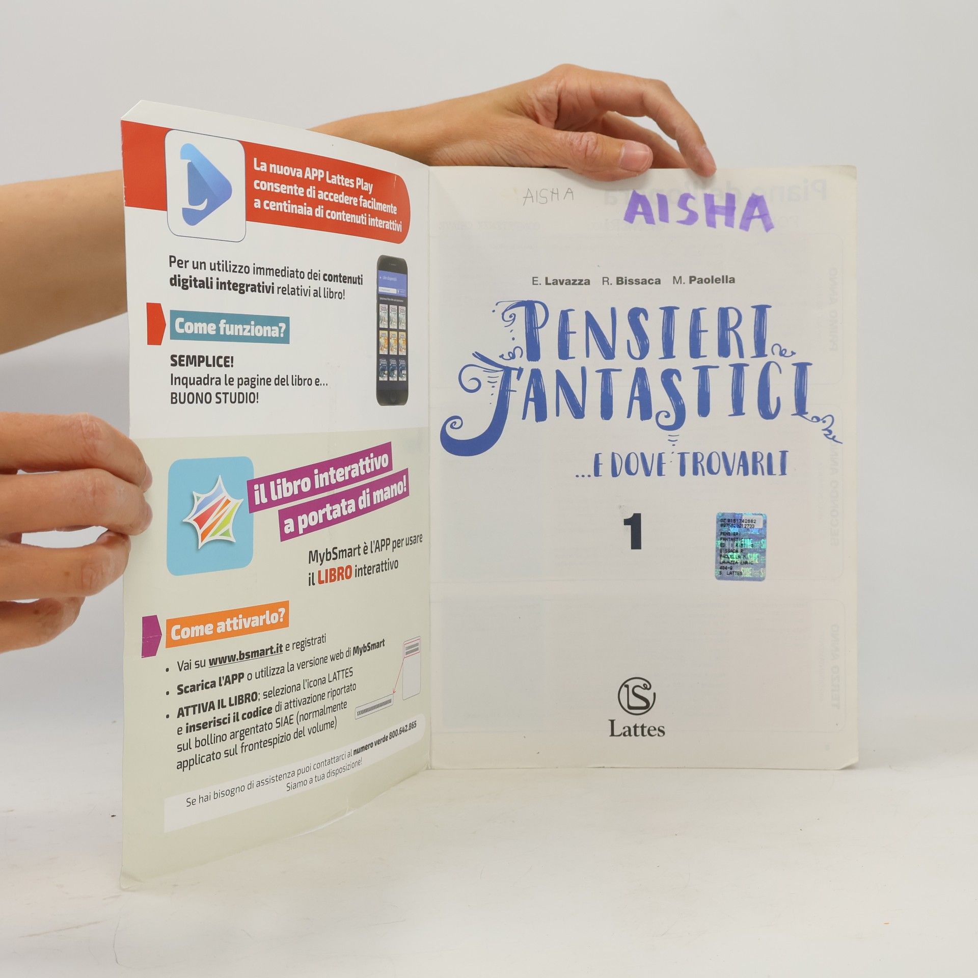 Enrica Lavazza  Pensieri fantastici... e dove trovarli. Per la Scuola media. Con e-book. Con espansione online. Con 2 Libro: Mito epica-Guida alla prova cbt 1