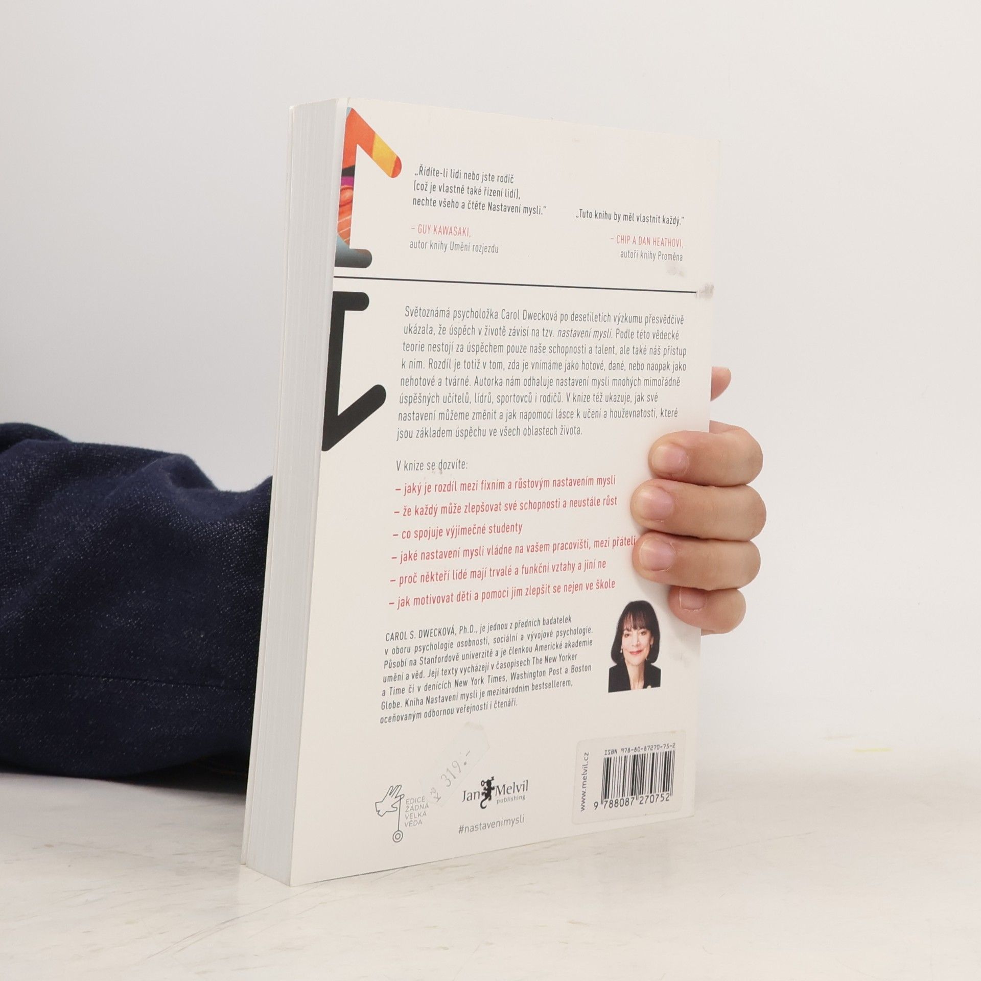 Carol Dweck Nastavení mysli