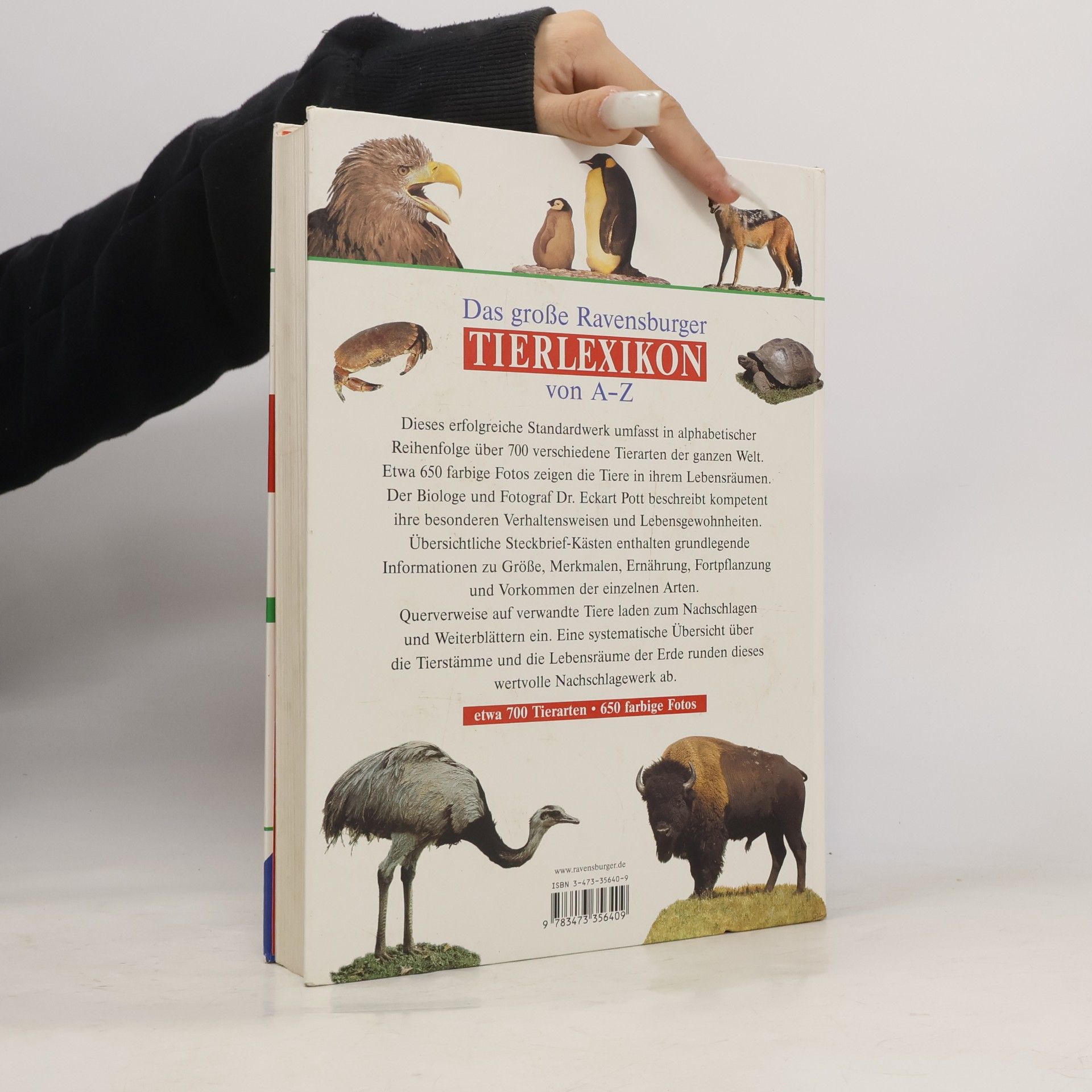 Eckart Pott Ravensburger Tierlexikon von A - Z