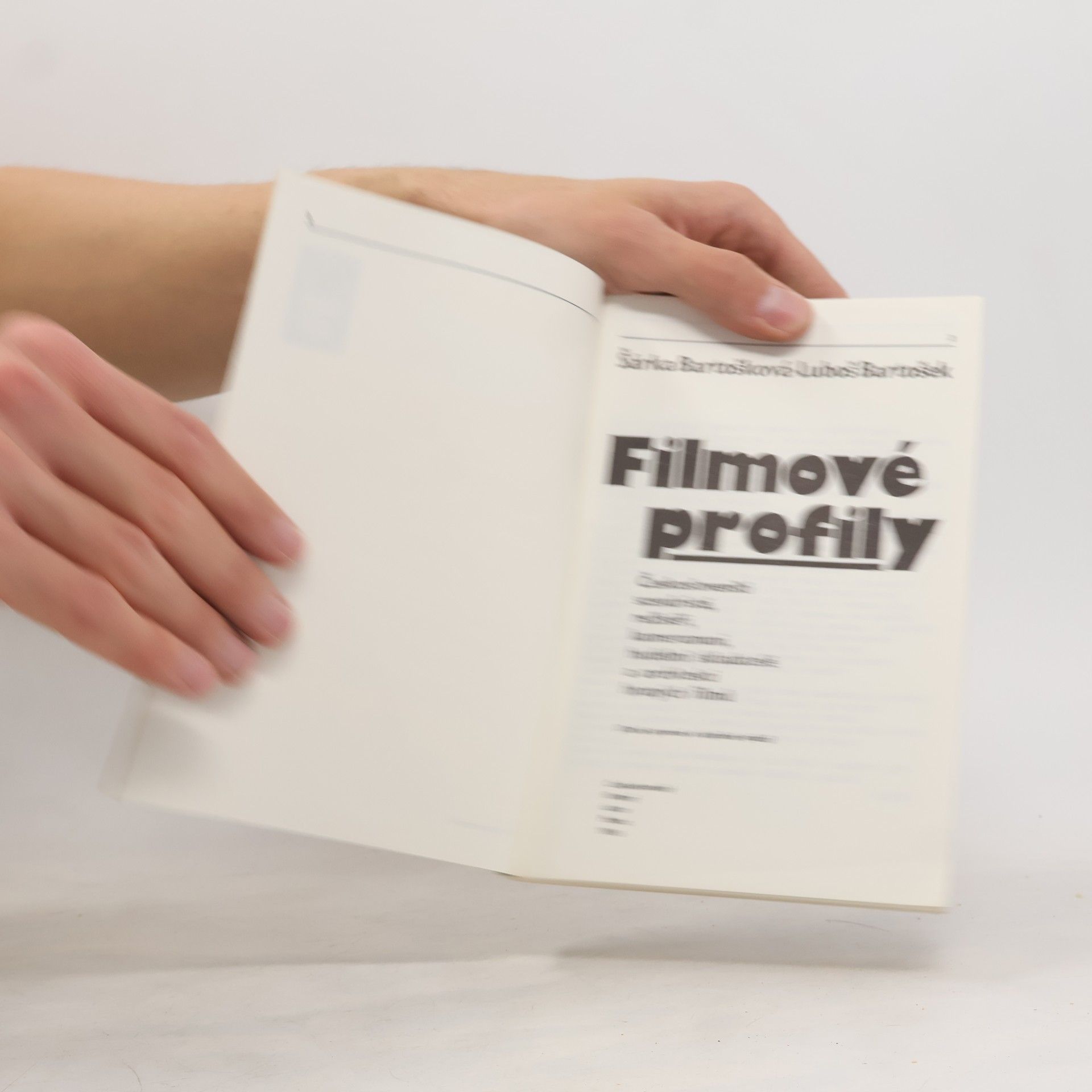 Šárka Bartošková Filmové profily