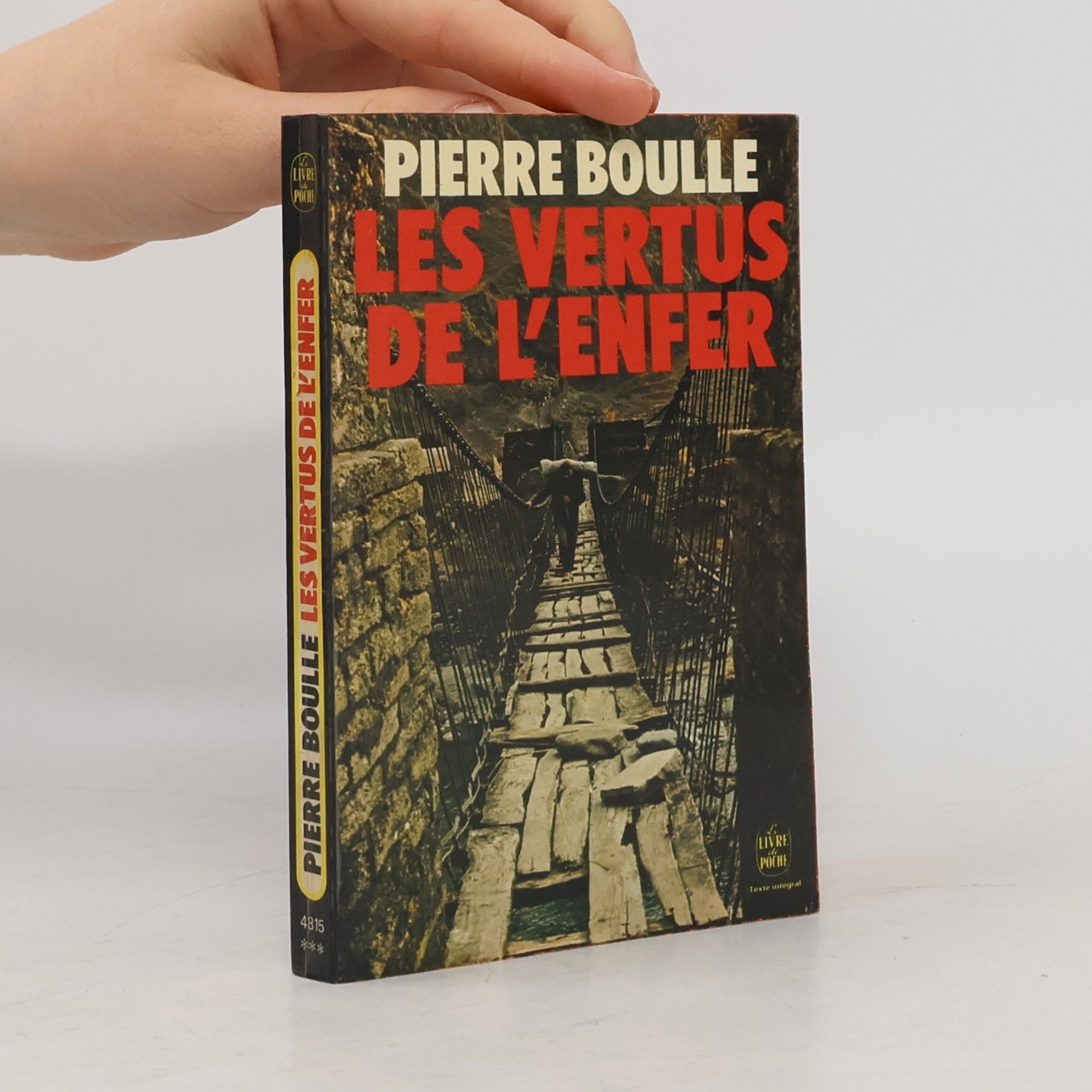 Pierre Boulle Les Vertus de l'Enfer