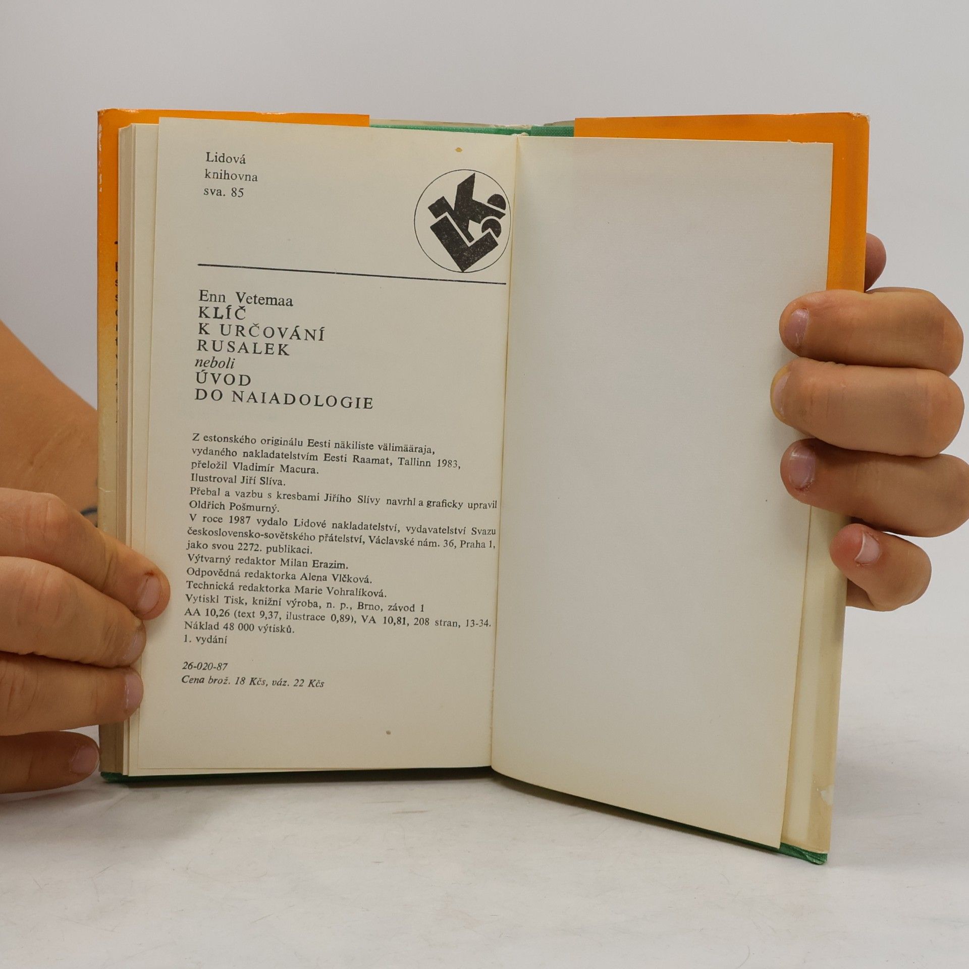 Enn Vetemaa Klíč k určování rusalek neboli Úvod do naiadologie