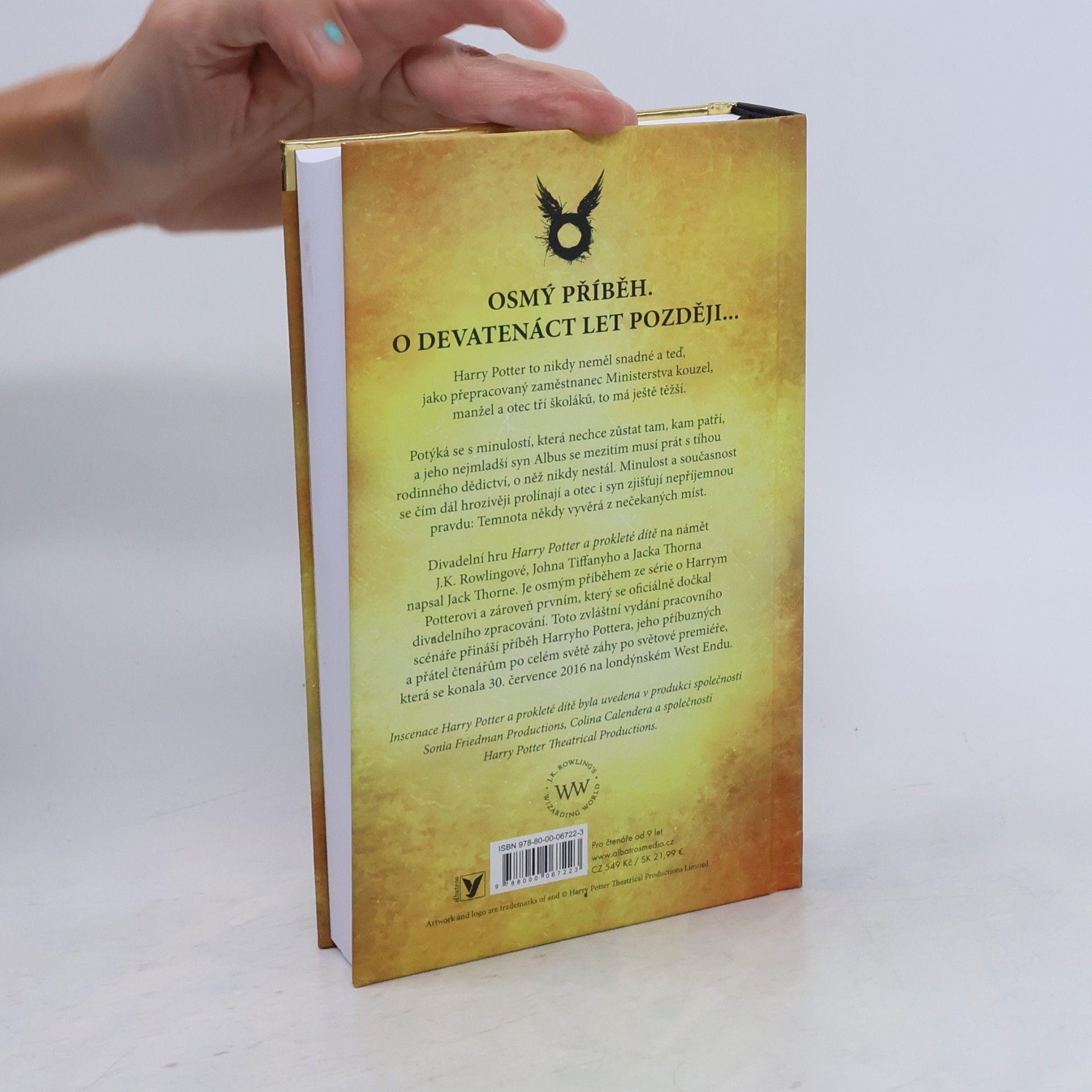 Jack Thorne Harry Potter a prokleté dítě