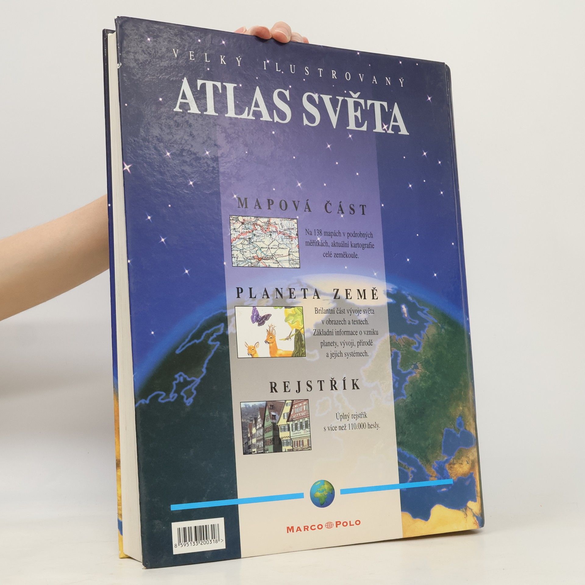 Autorenkollektiv Velký ilustrovaný atlas světa